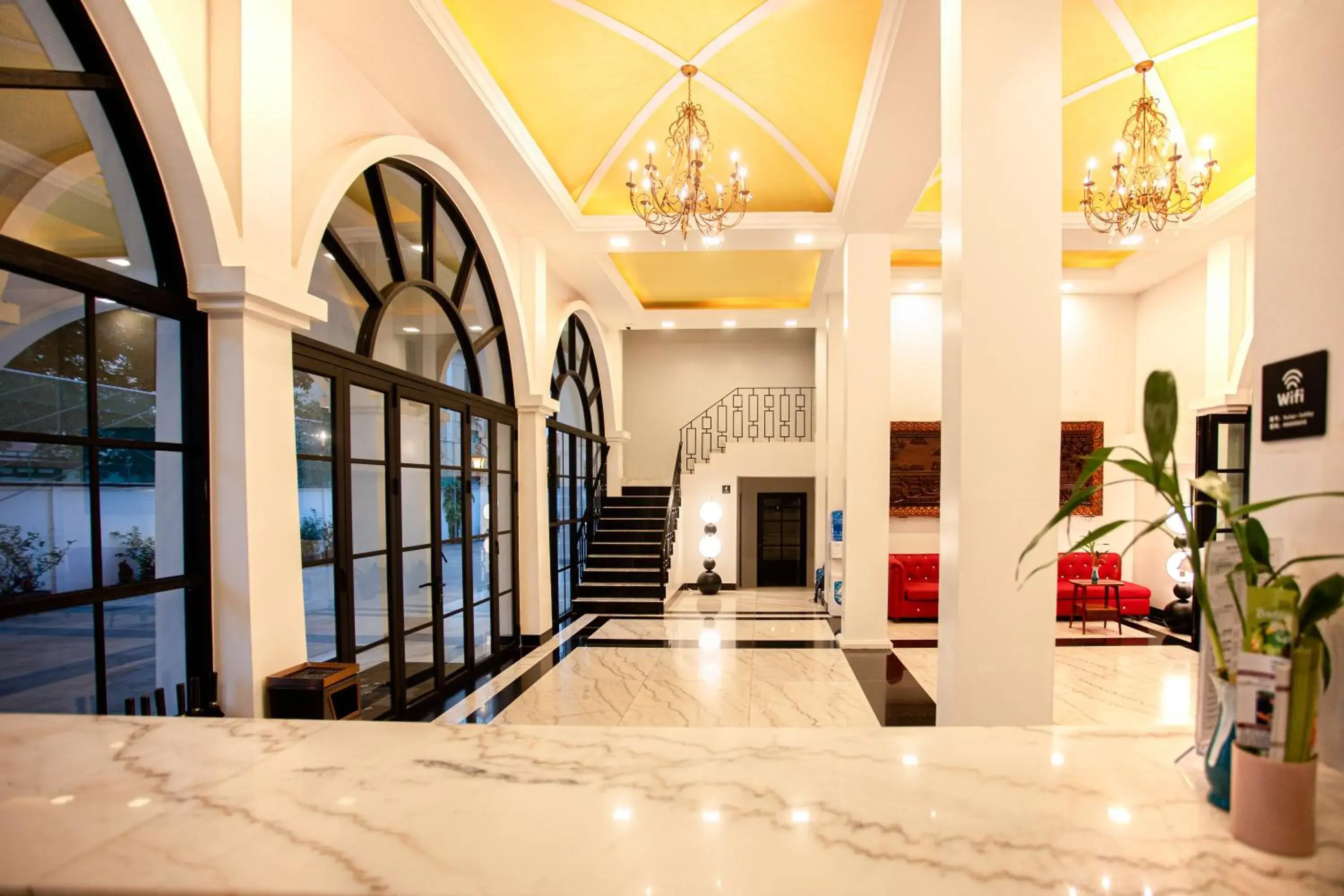 Lobby or reception in Solar Hotel Lobby or reception in Solar Hotel