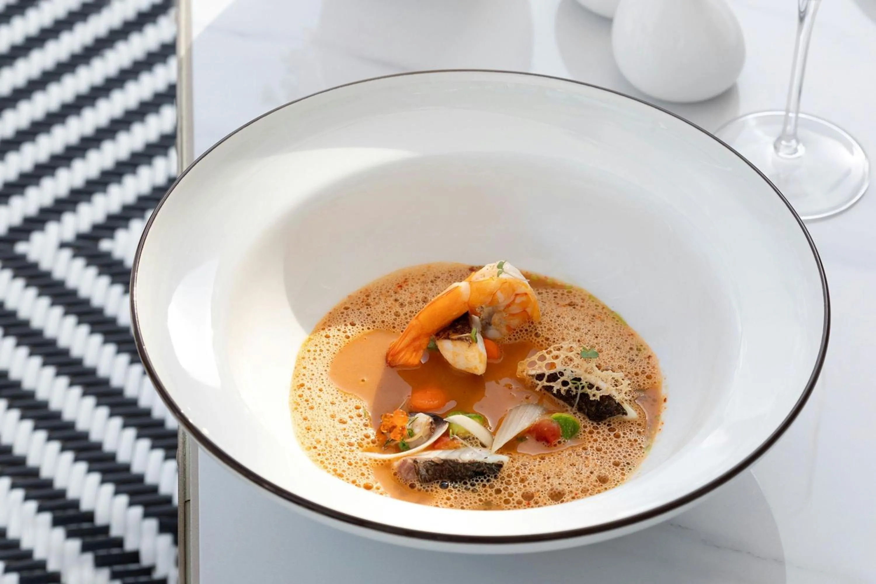 Restaurant/places to eat in The St. Regis La Bahia Blanca Resort - Tamuda Bay