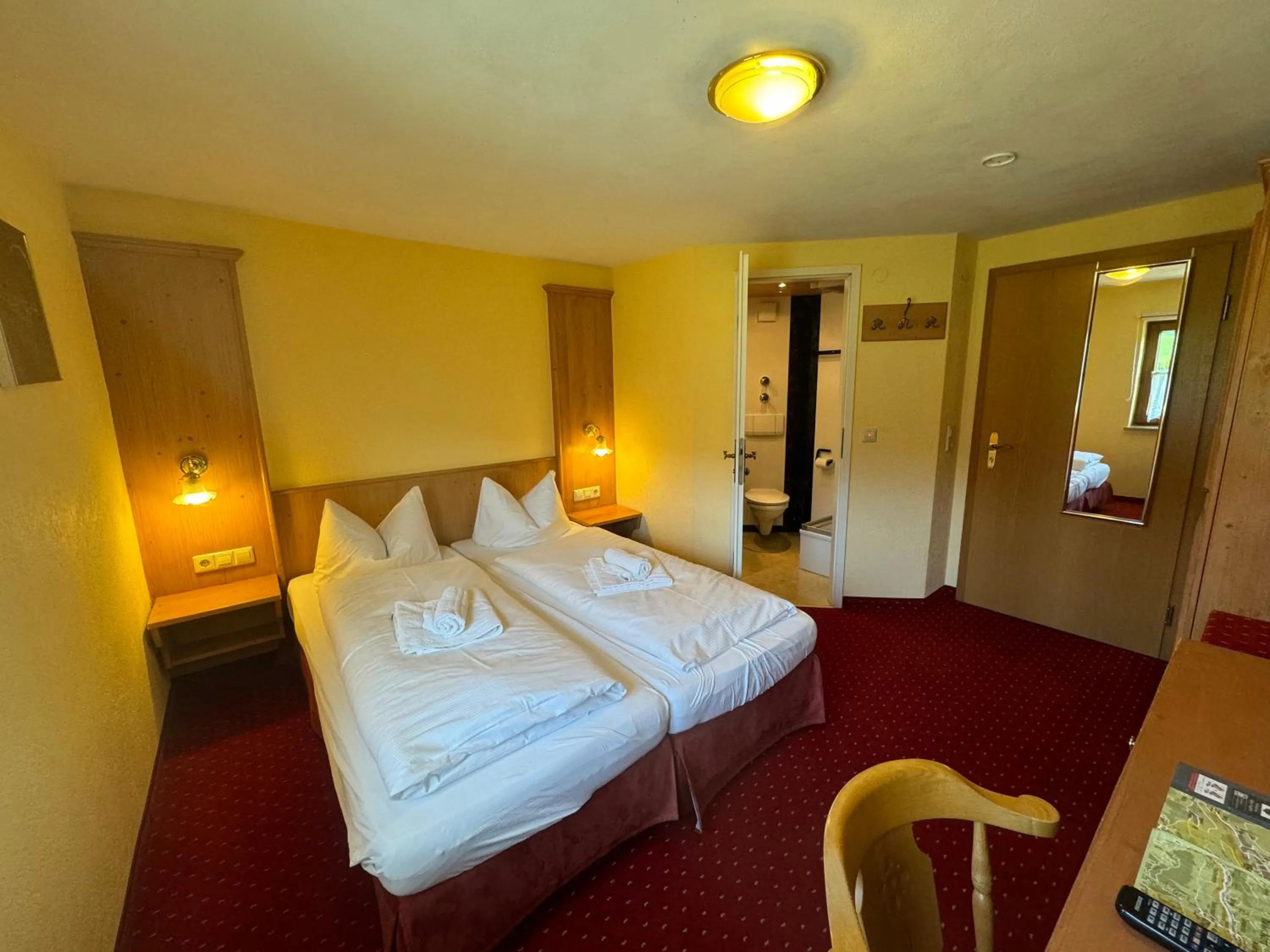 Photo of the whole room, Bed in Landhotel Alte Post
