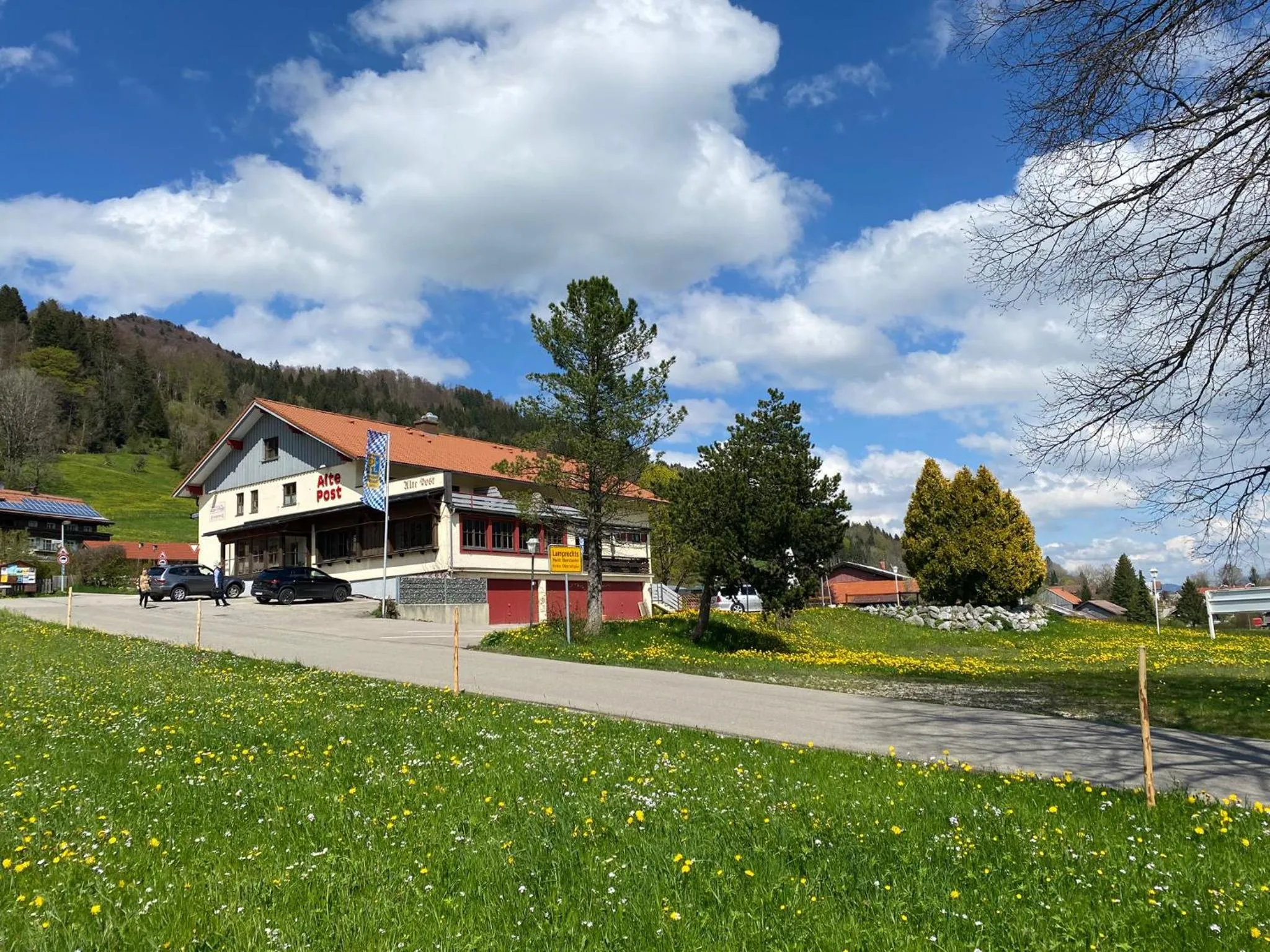 Property building in Landhotel Alte Post