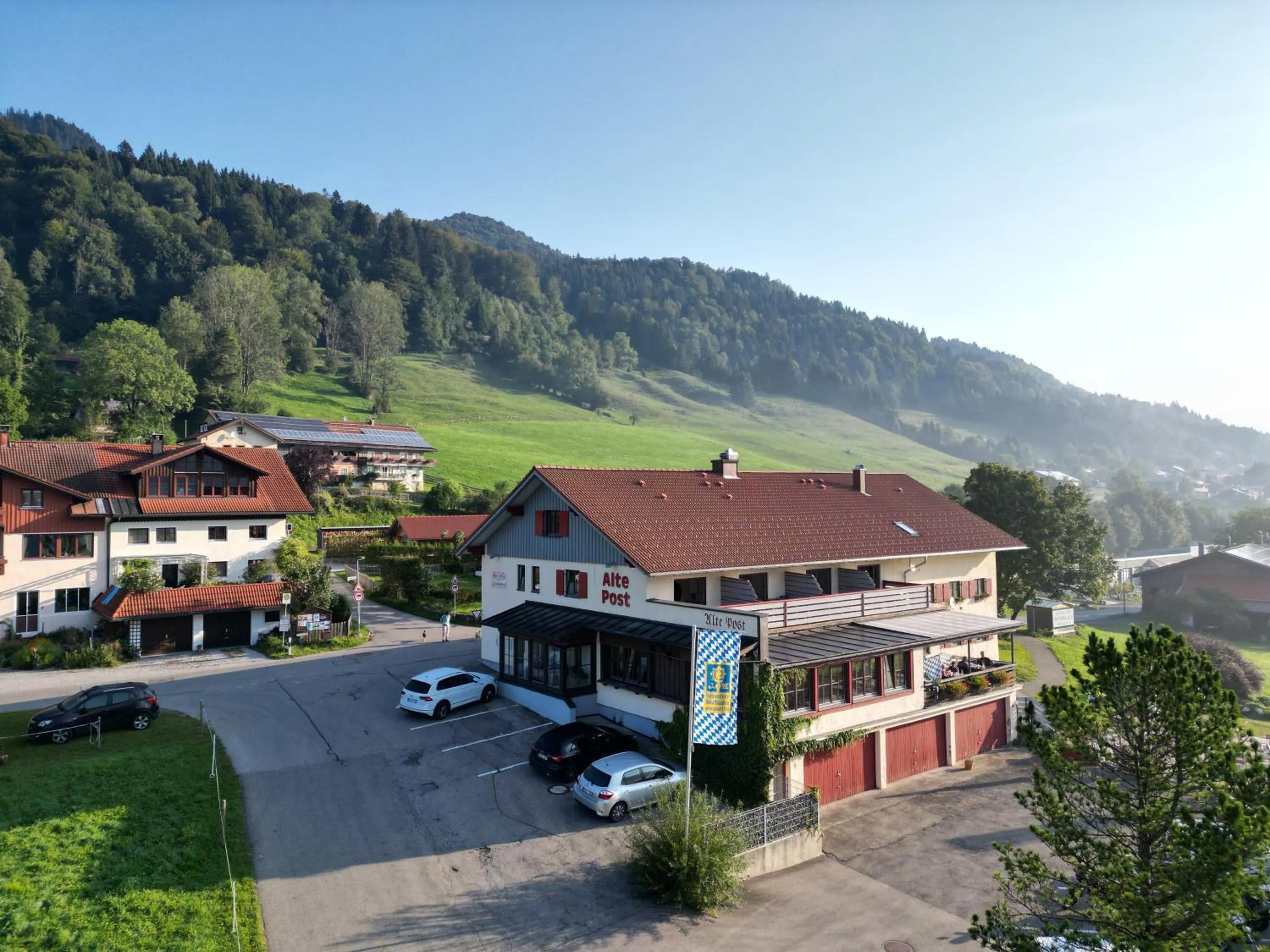 Property building in Landhotel Alte Post