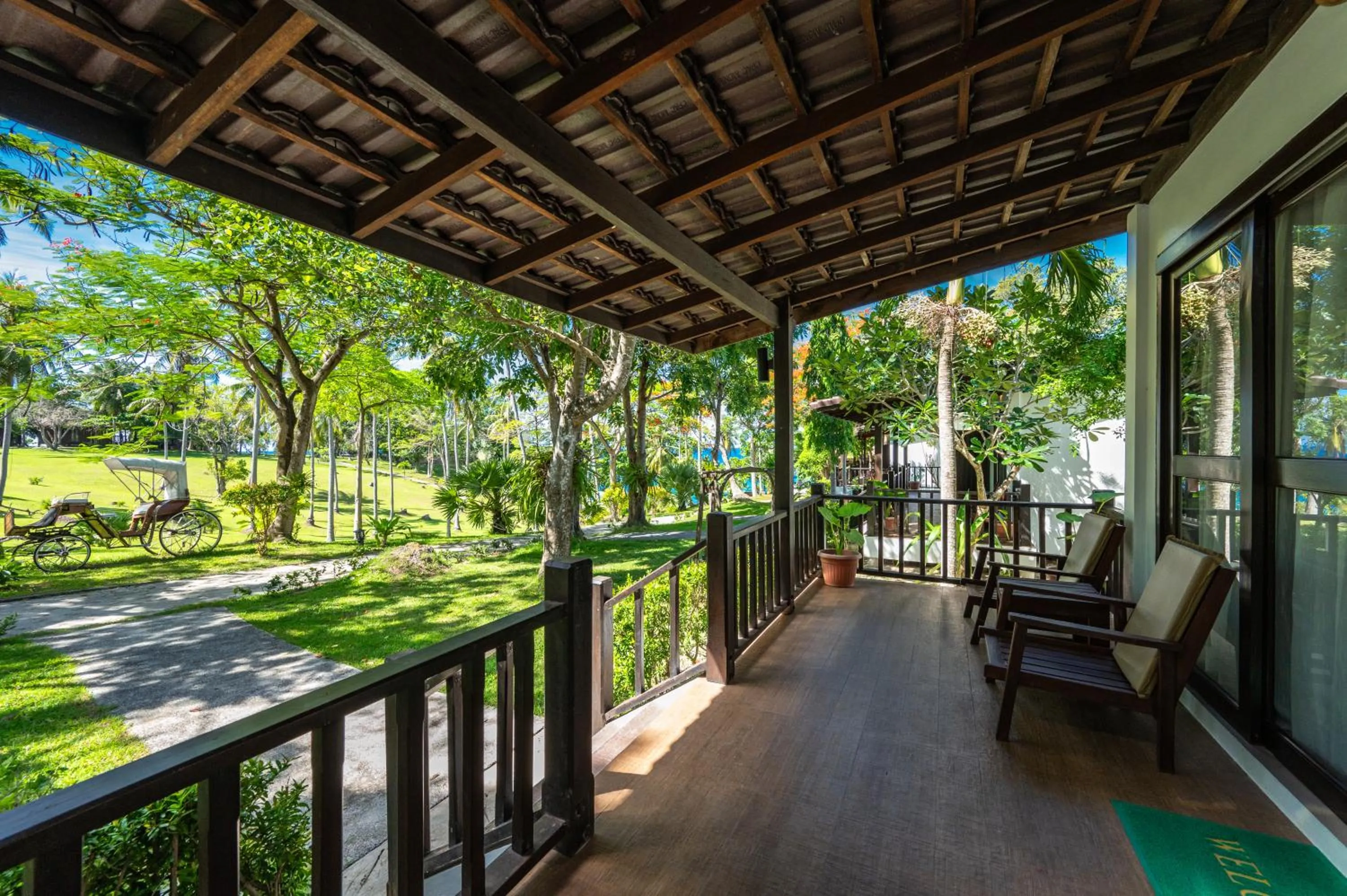 Garden in Ban Raya Resort and Spa