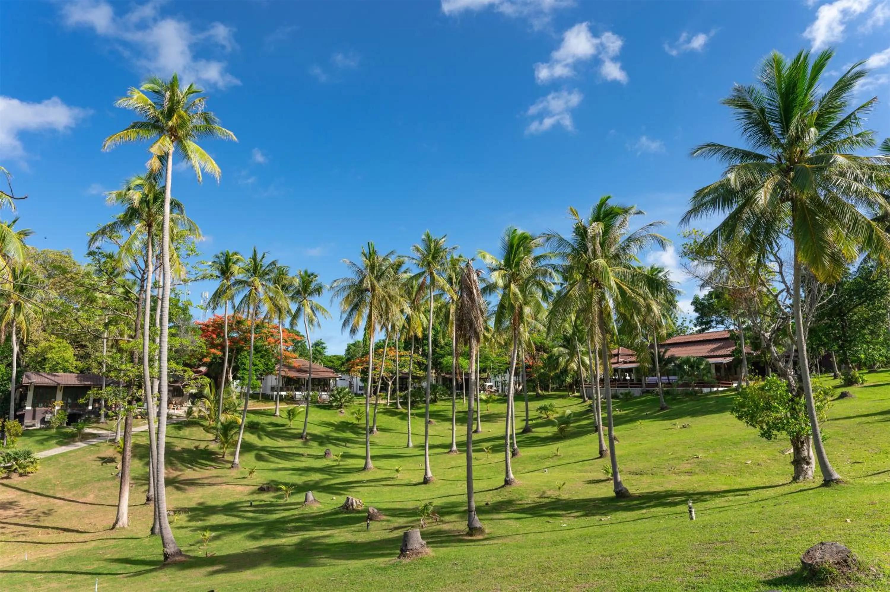 Garden view in Ban Raya Resort and Spa