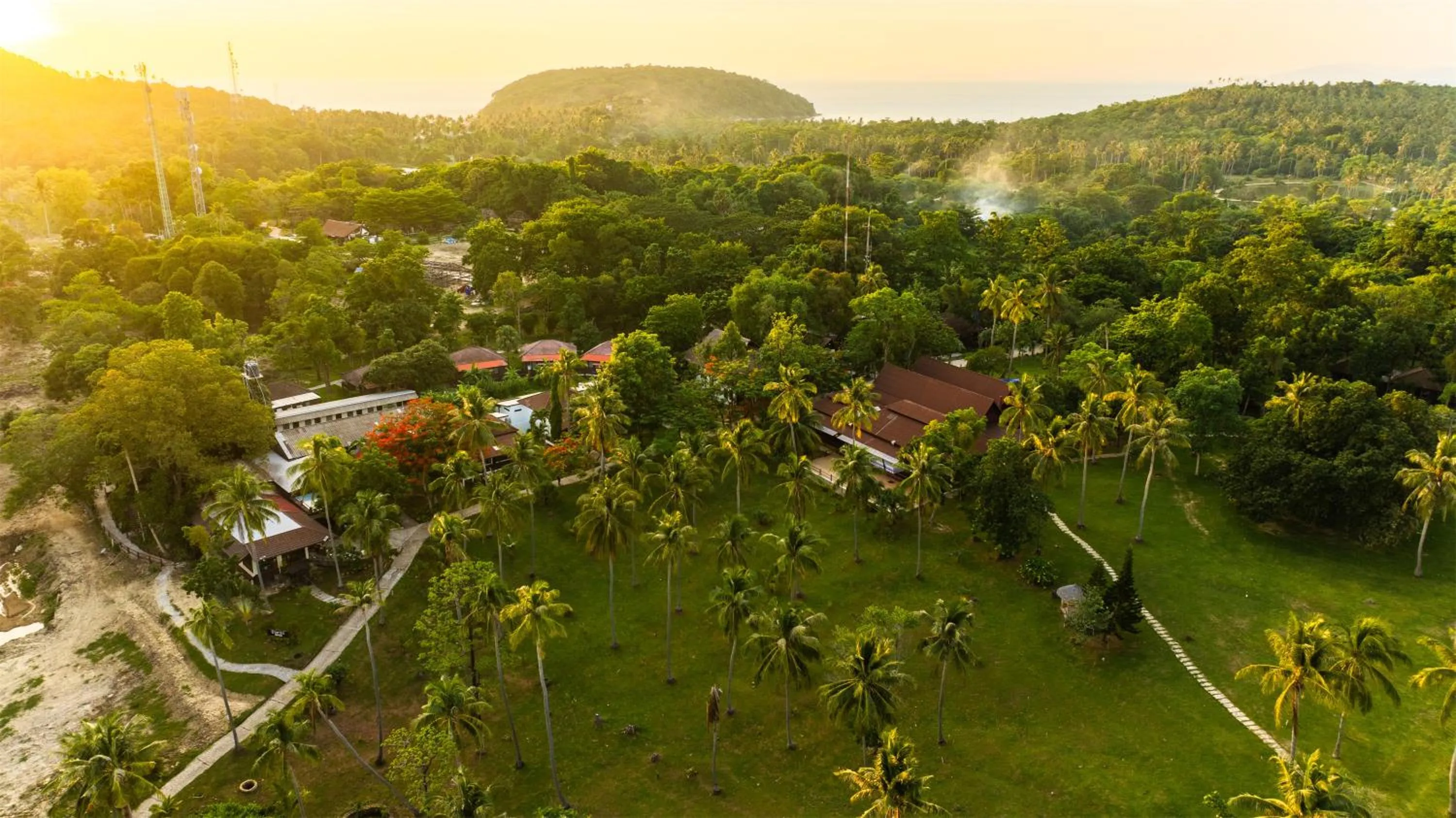 Natural landscape in Ban Raya Resort and Spa