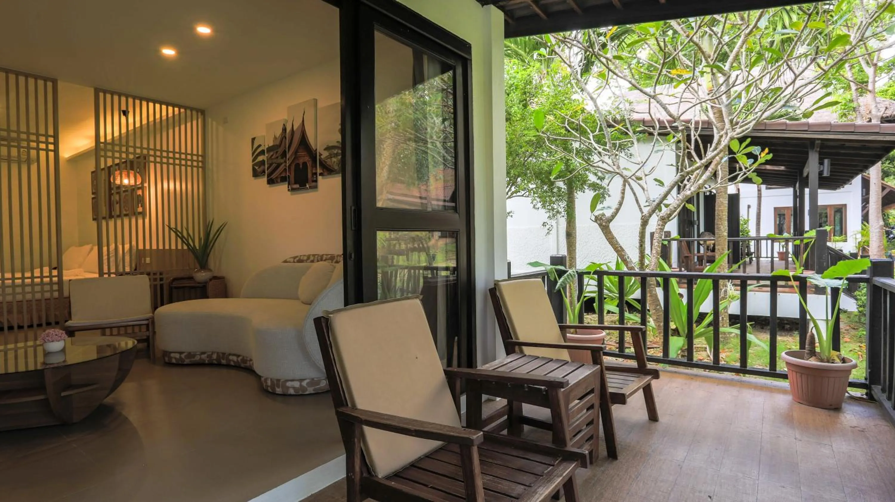 Balcony/Terrace in Ban Raya Resort and Spa