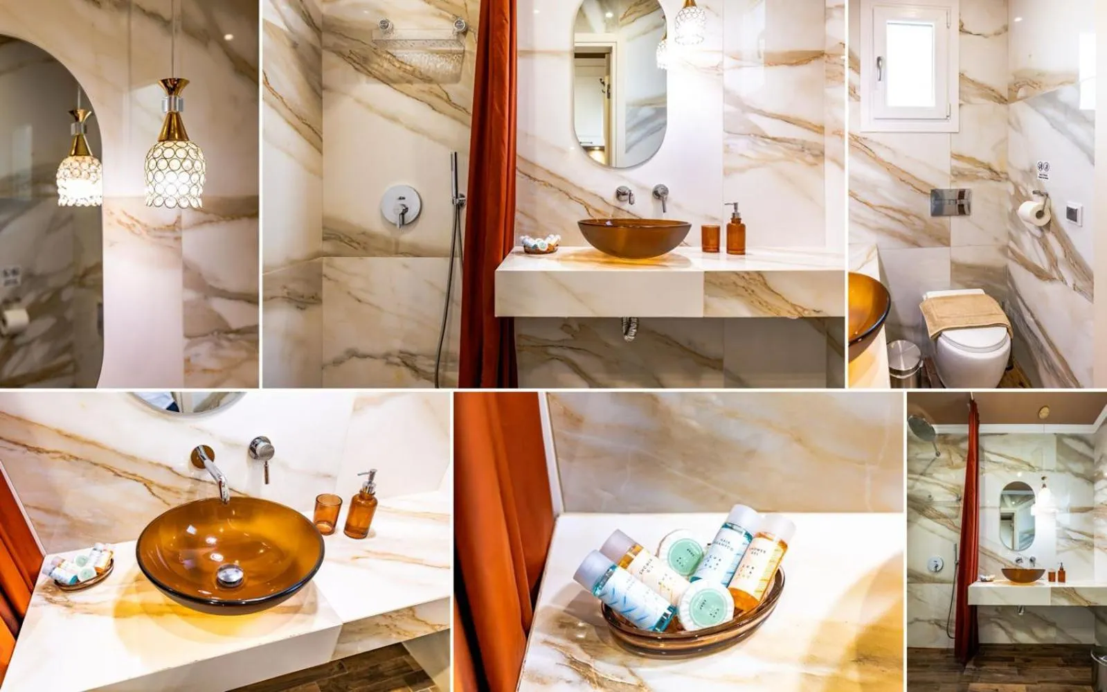 Bathroom in Nafsika Suites