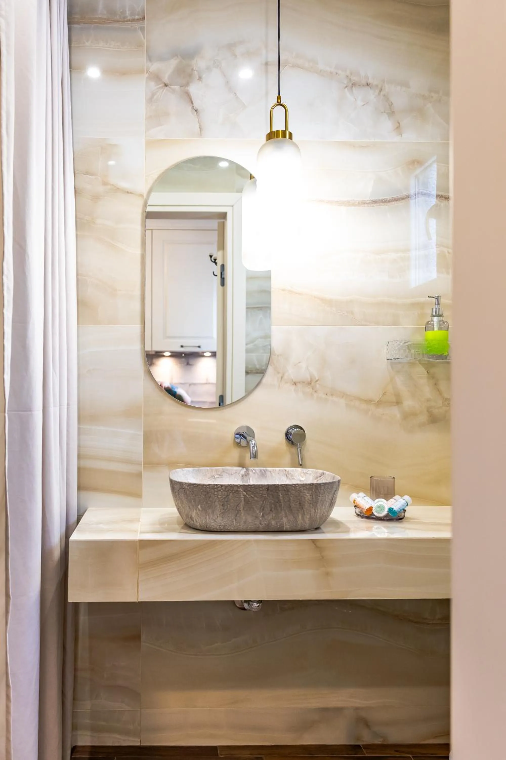 Bathroom in Nafsika Suites