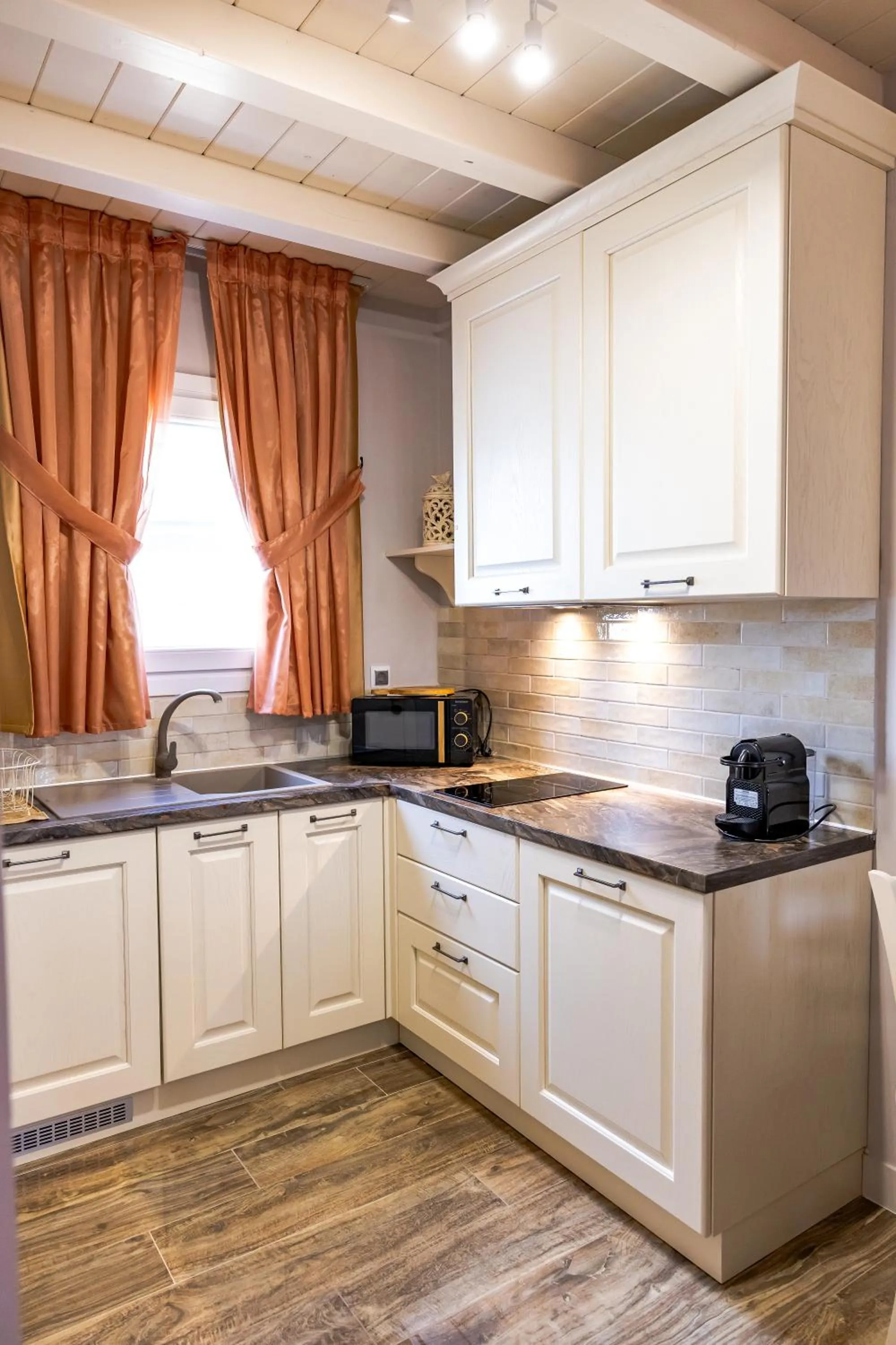 kitchen in Nafsika Suites