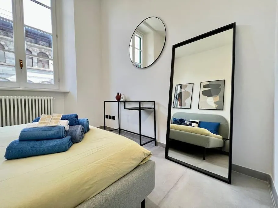 Bed in Esclusivo 130MQ fronte duomo e lago e terrazza