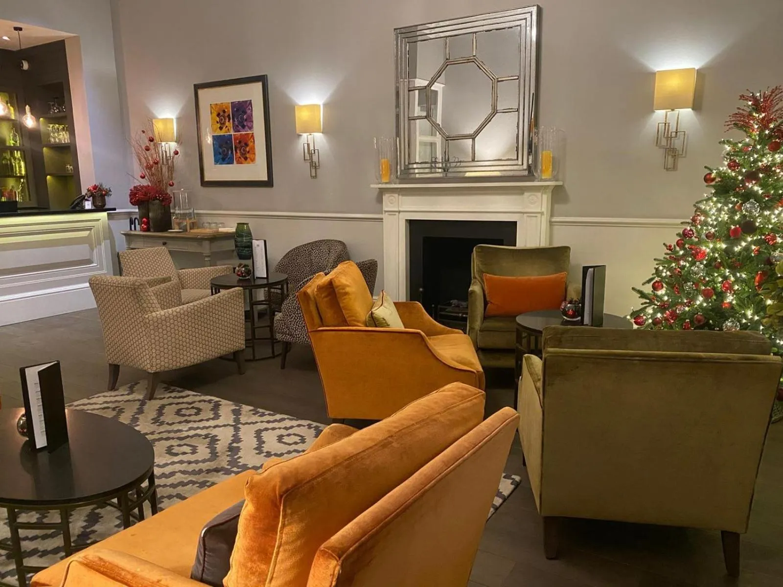 Decorative detail in 54 Queen's Gate Hotel