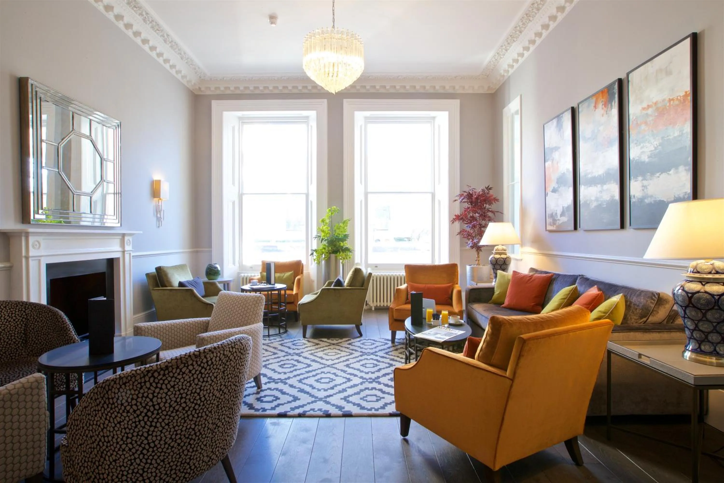 Lobby or reception in 54 Queen's Gate Hotel