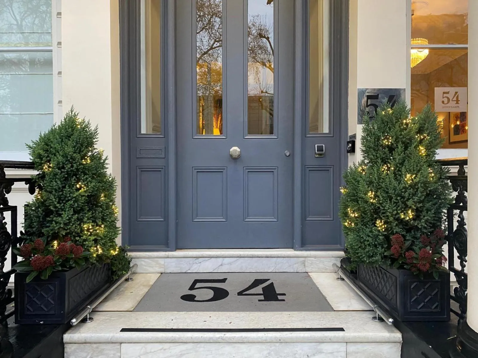 Facade/entrance in 54 Queen's Gate Hotel