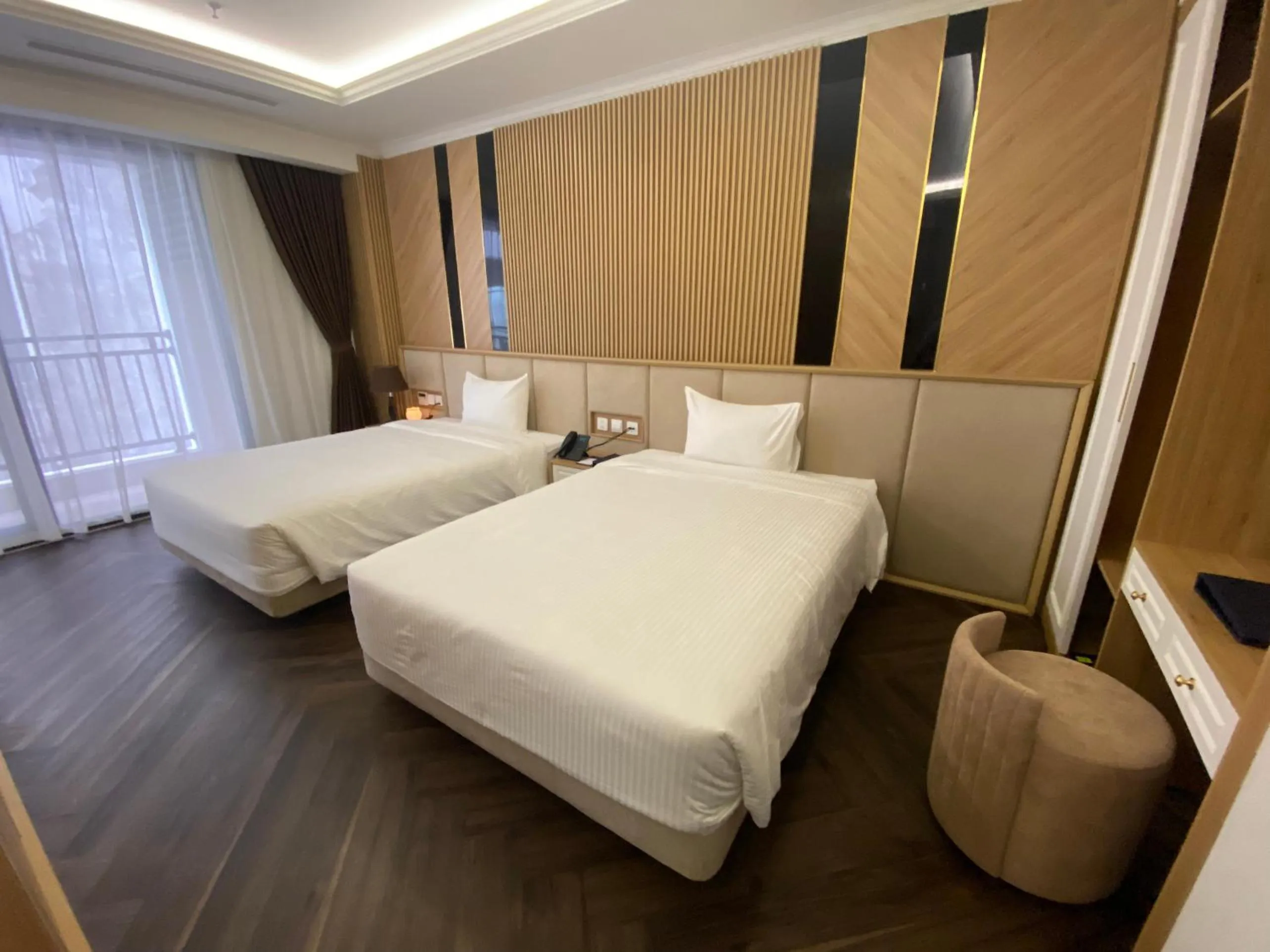 Bed in Riverside Hotel Hà Nam