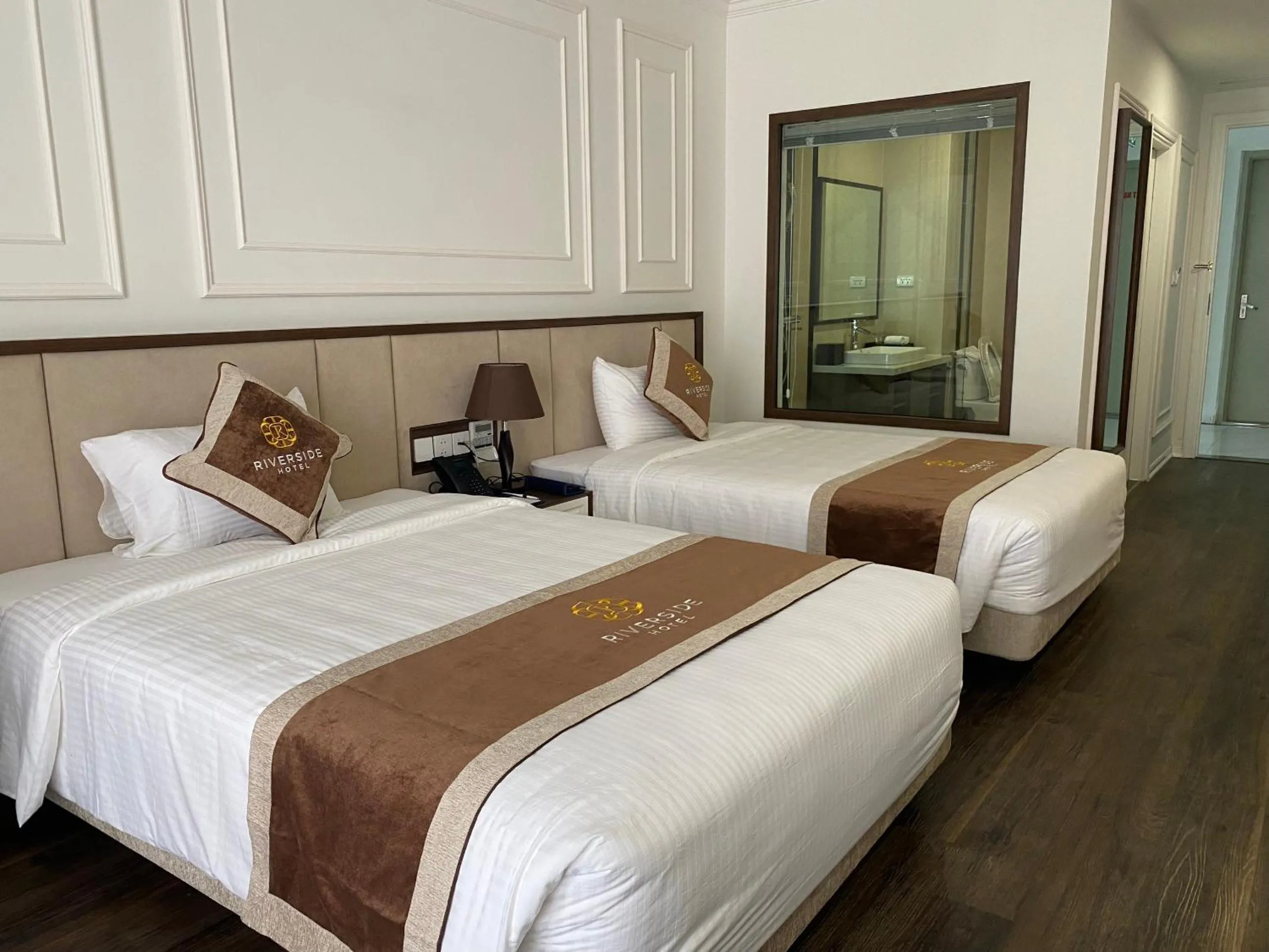 Photo of the whole room, Bed in Riverside Hotel Hà Nam