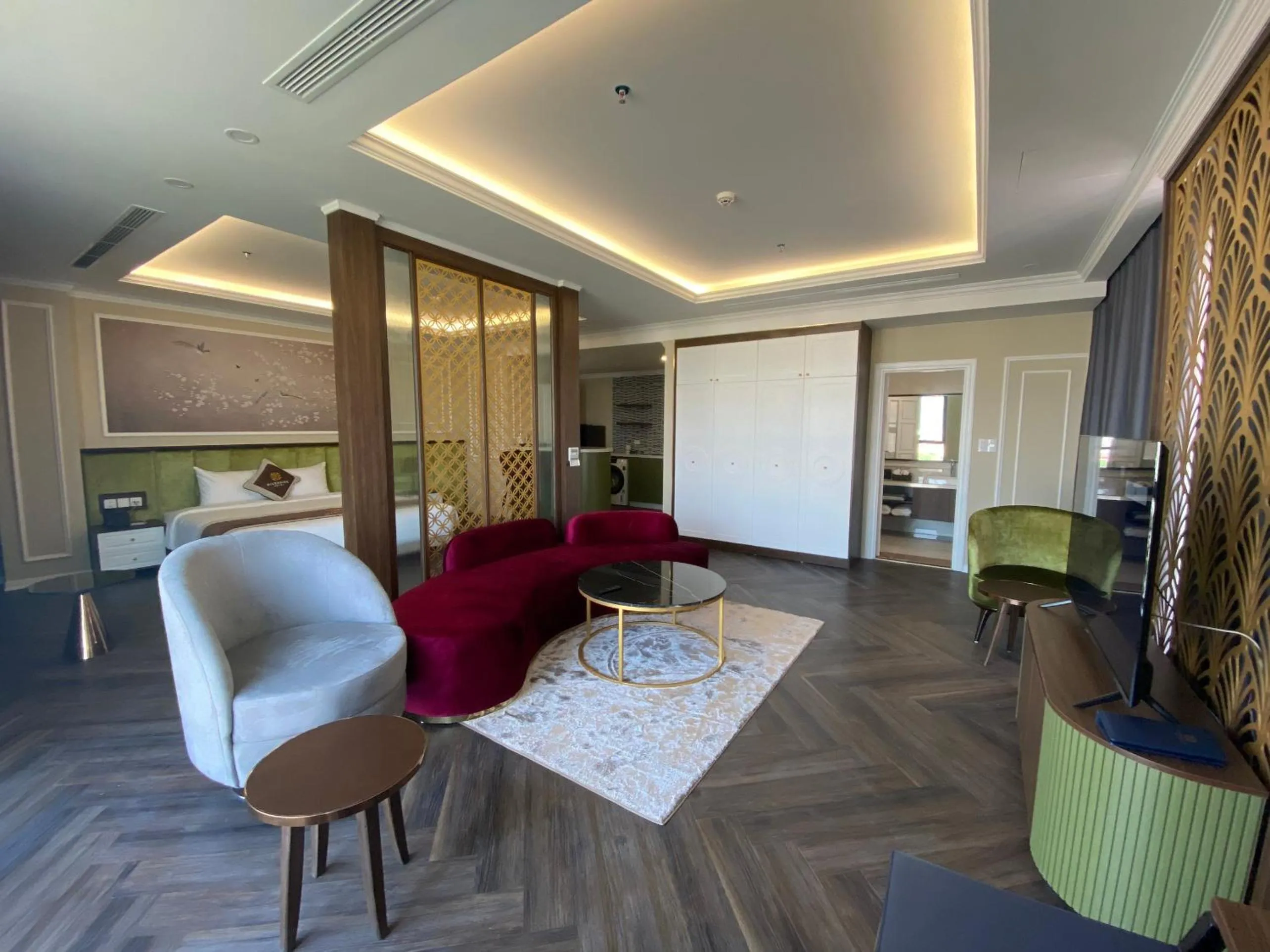 Living room in Riverside Hotel Hà Nam