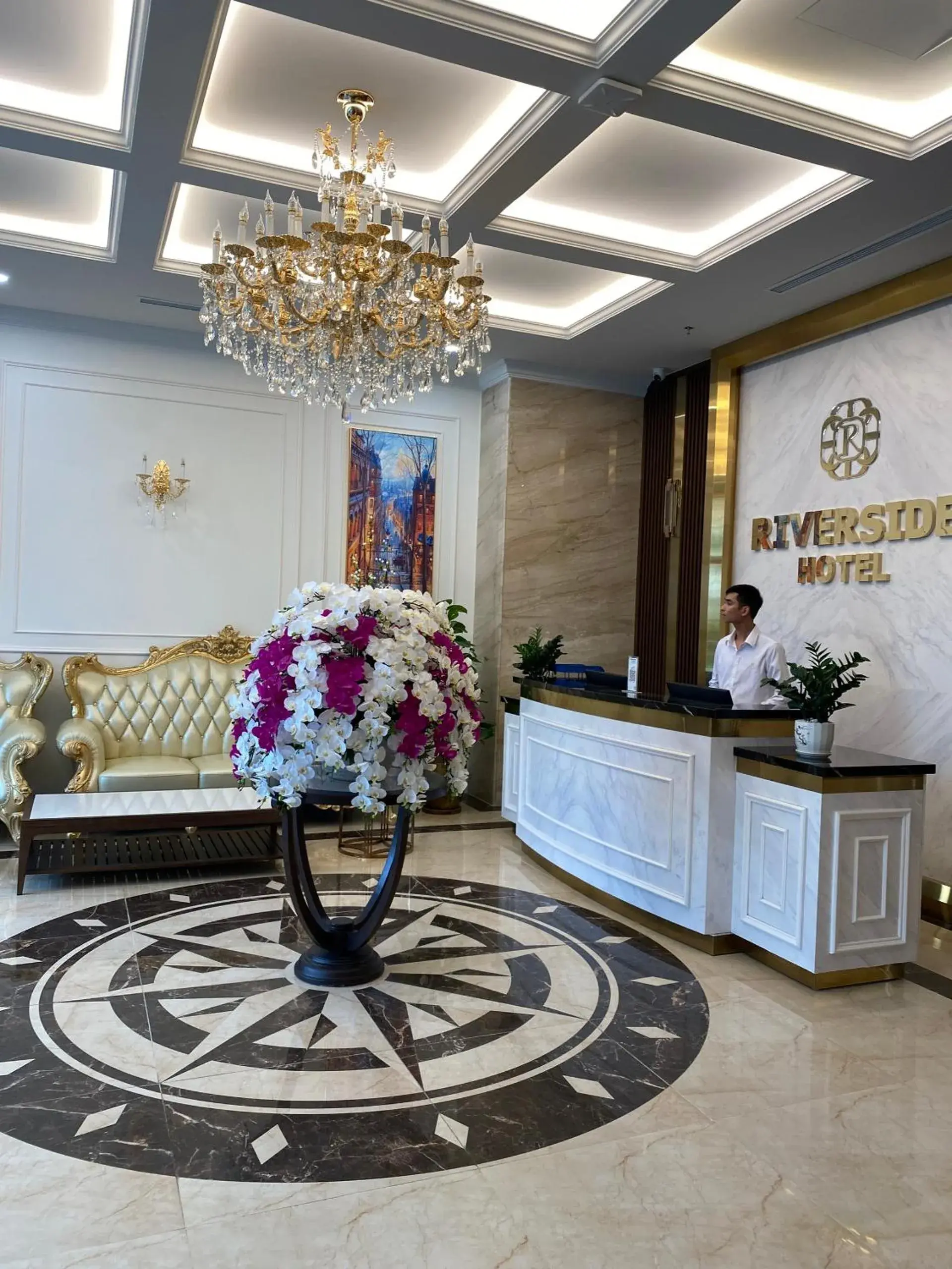 Living room in Riverside Hotel Hà Nam Living room in Riverside Hotel Hà Nam