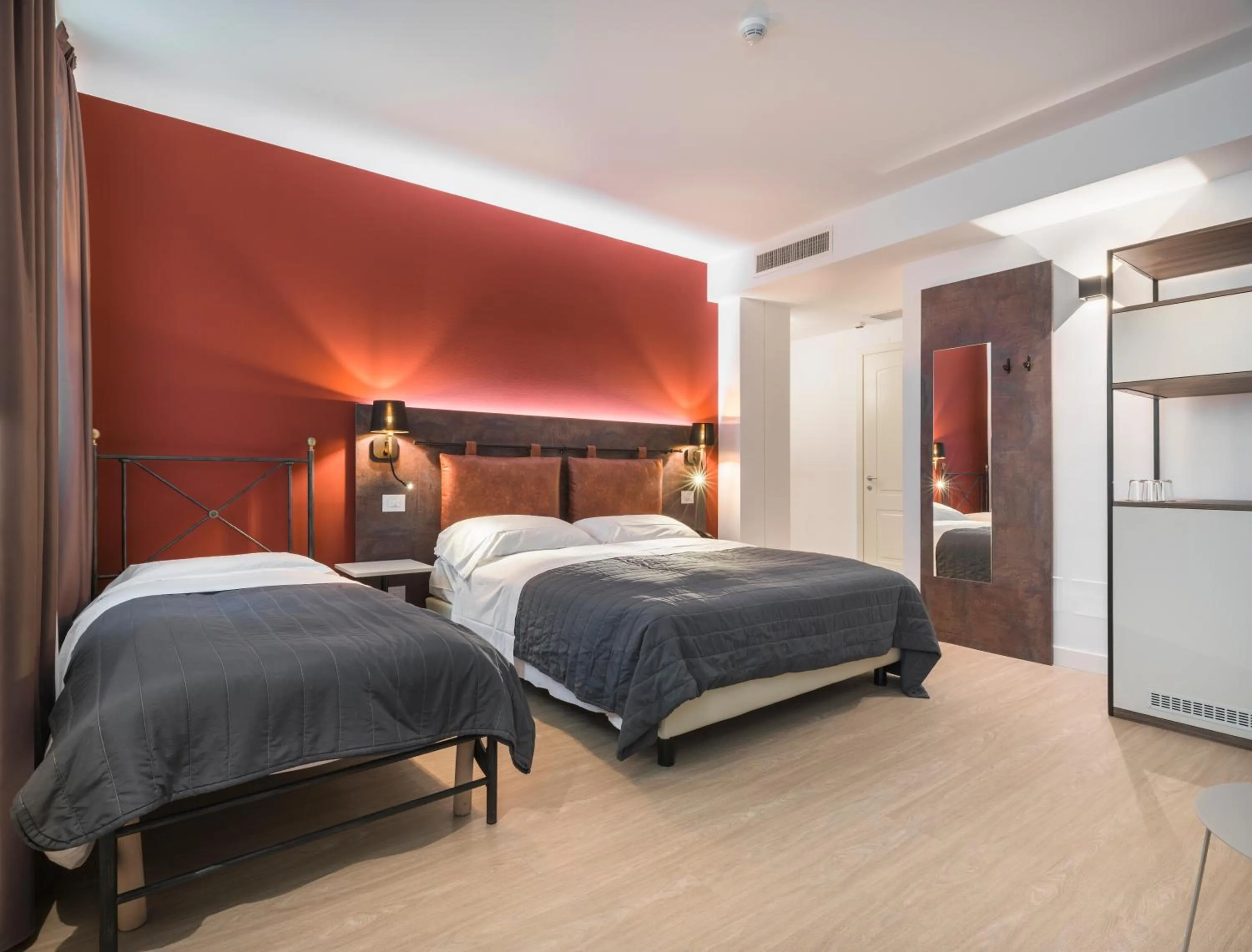 Bed in Rivalta Life Style Hotel