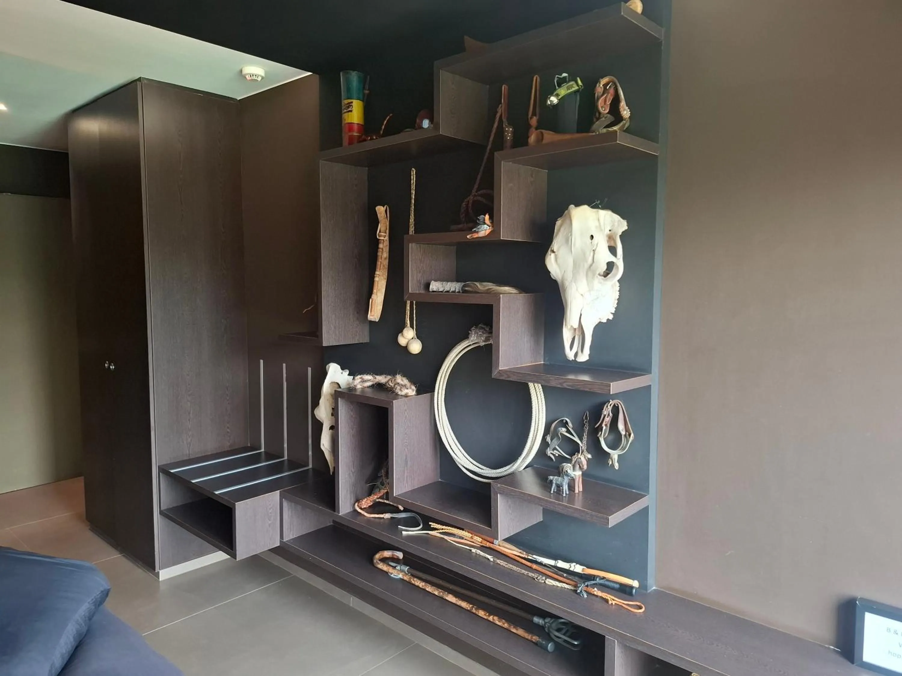 Decorative detail in B&B Finis terrae with wellness