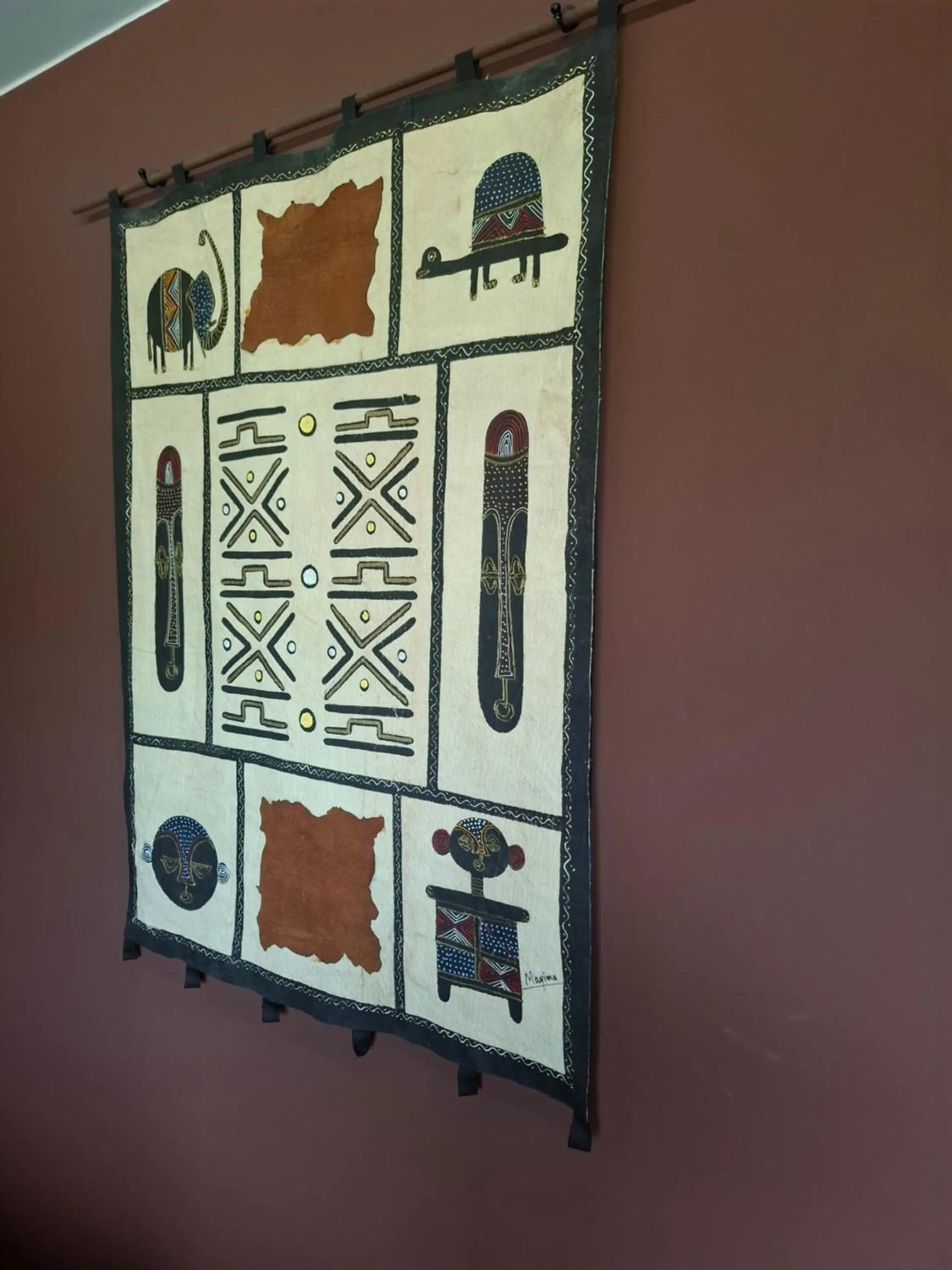 Decorative detail in B&B Finis terrae with wellness