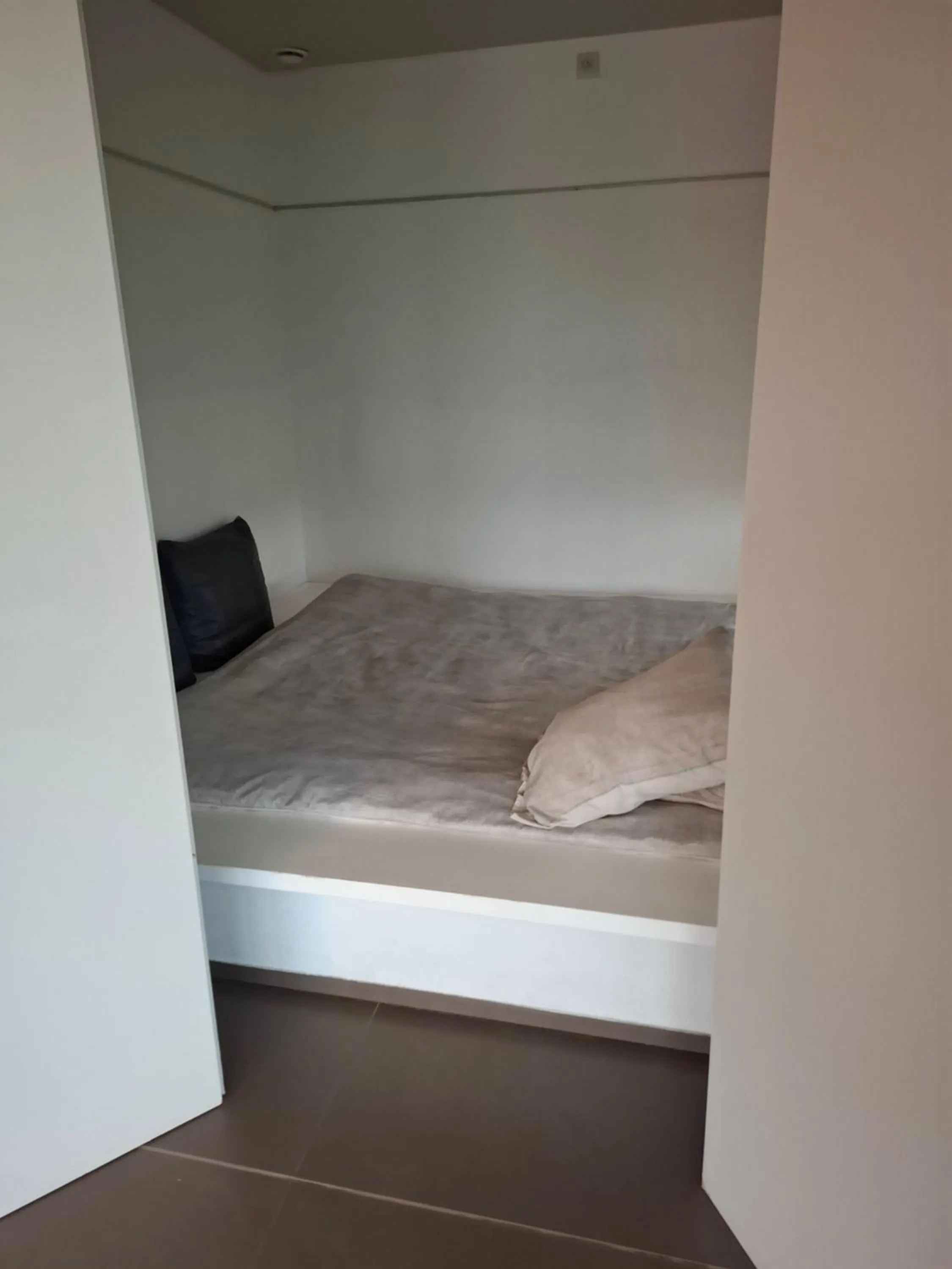 Bed in B&B Finis terrae with wellness