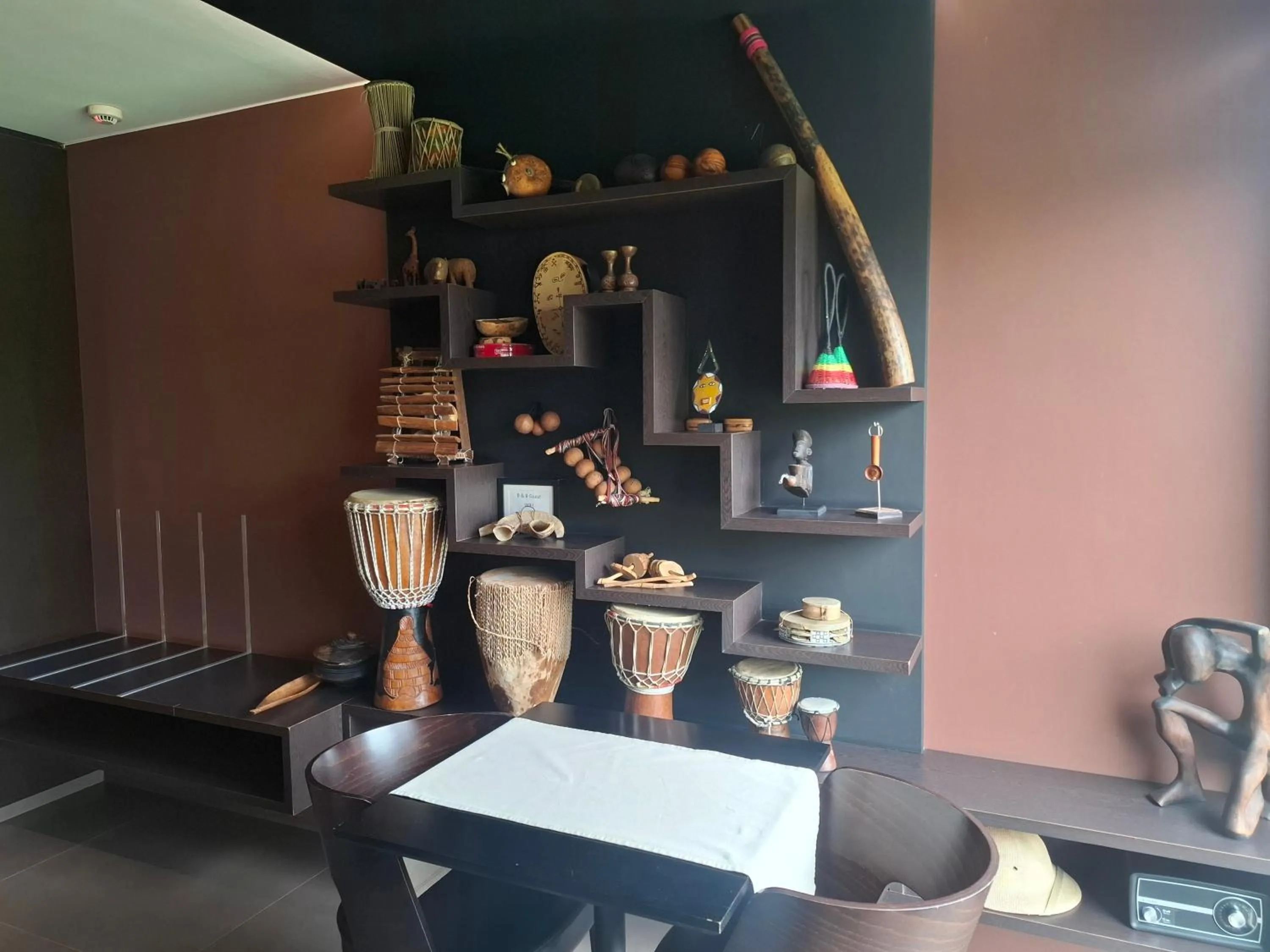 Decorative detail in B&B Finis terrae with wellness