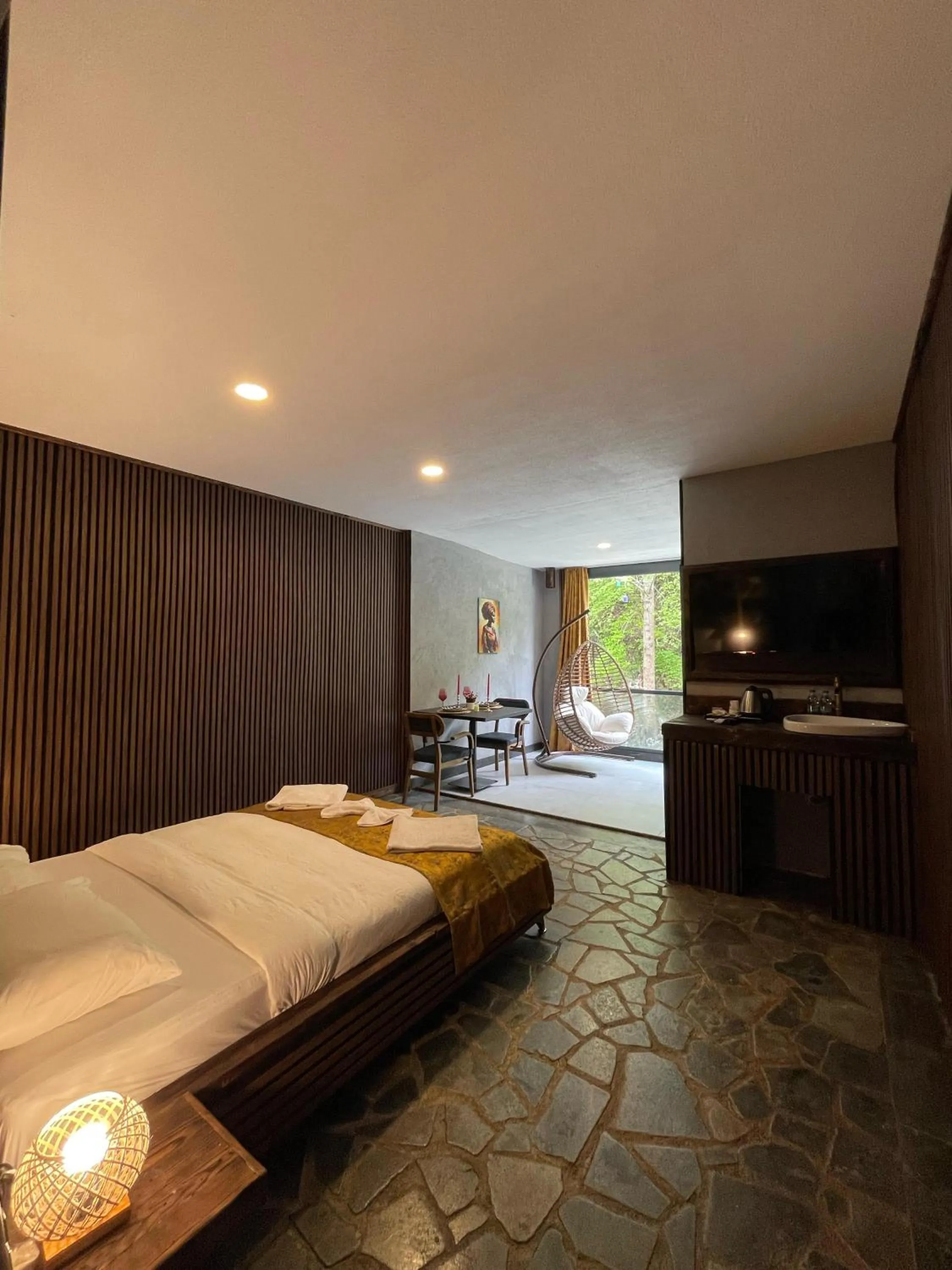 Bed in Macartaşı Hotel