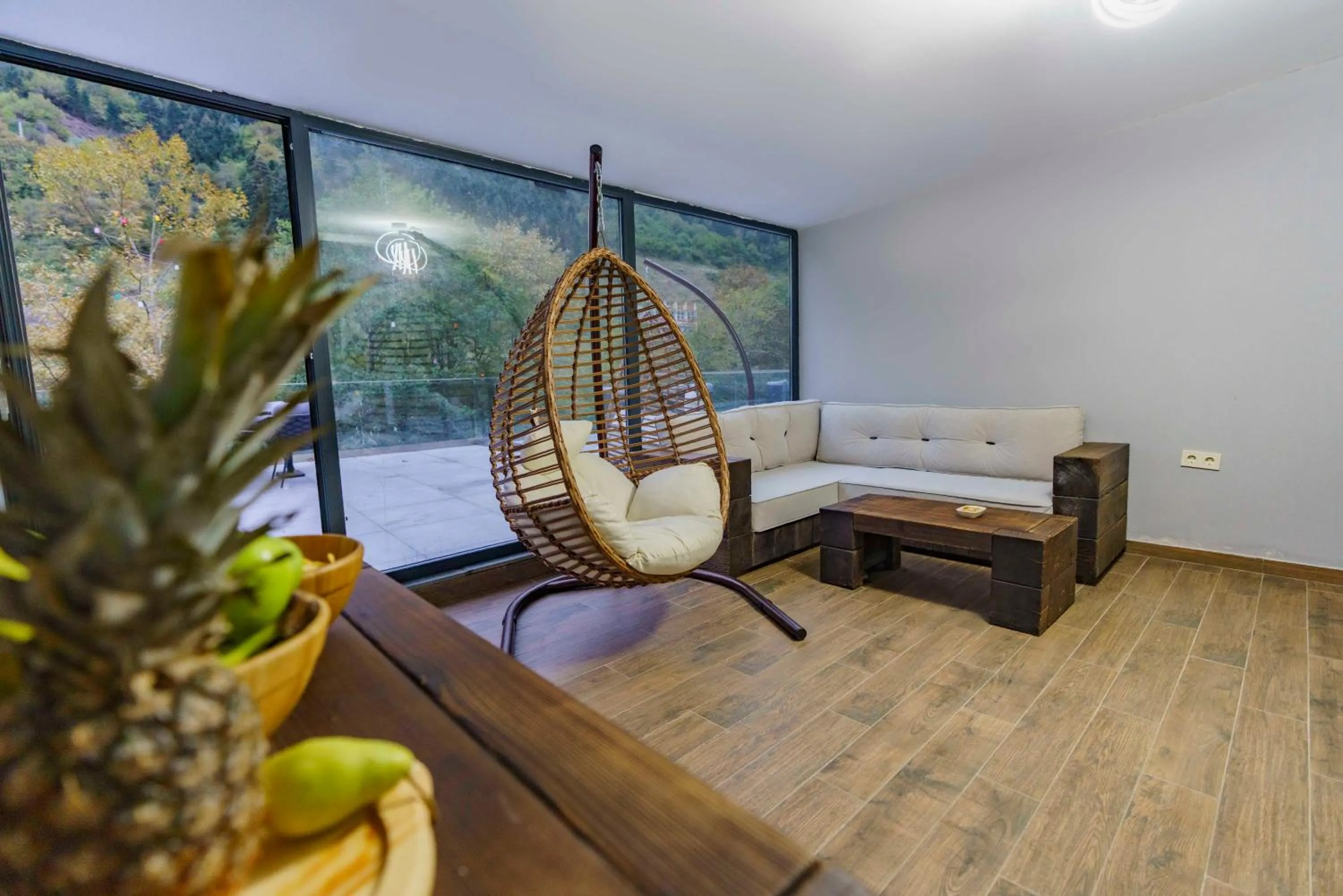 Seating area in Macartaşı Hotel