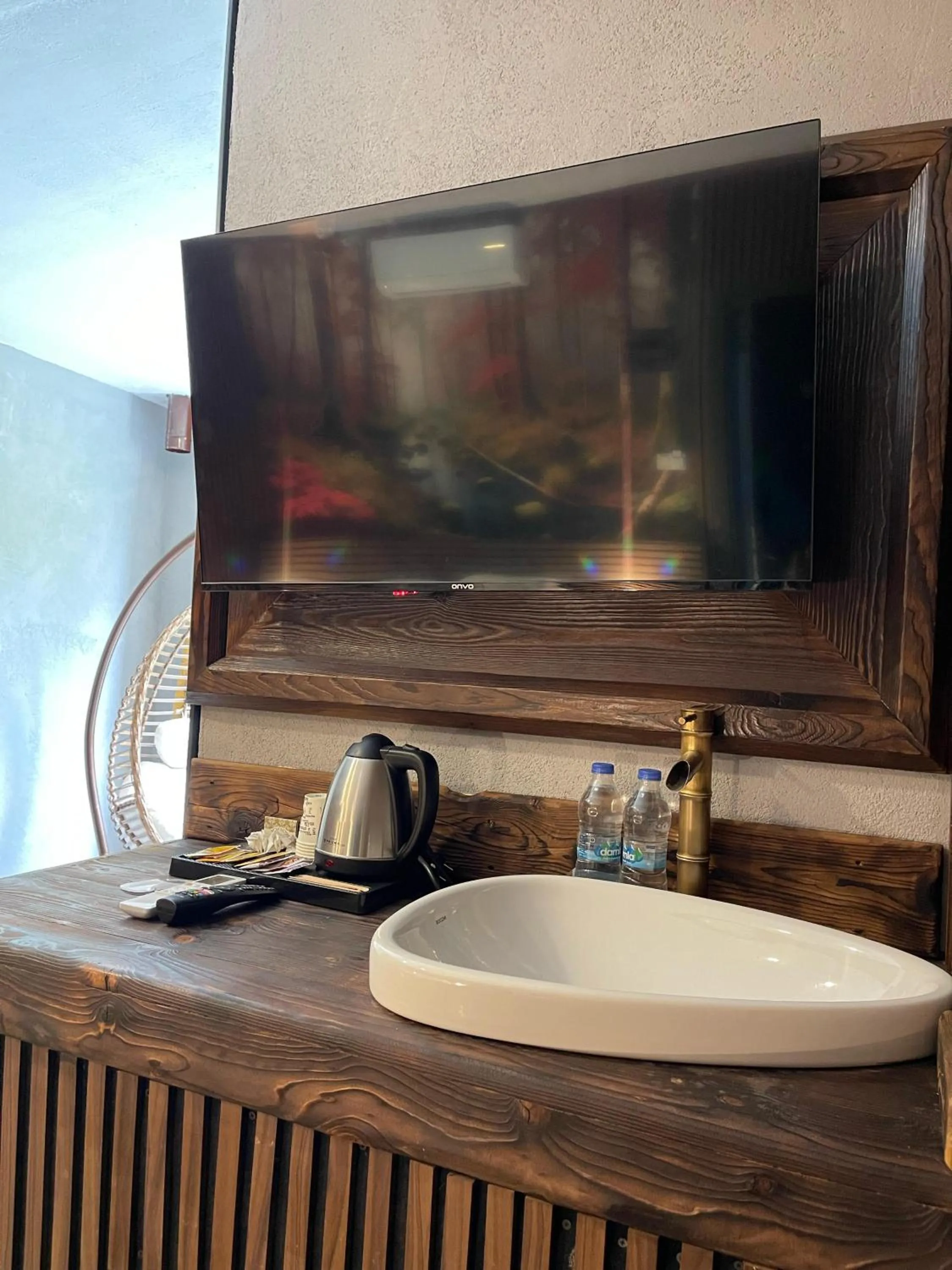 Kitchen or kitchenette in Macartaşı Hotel