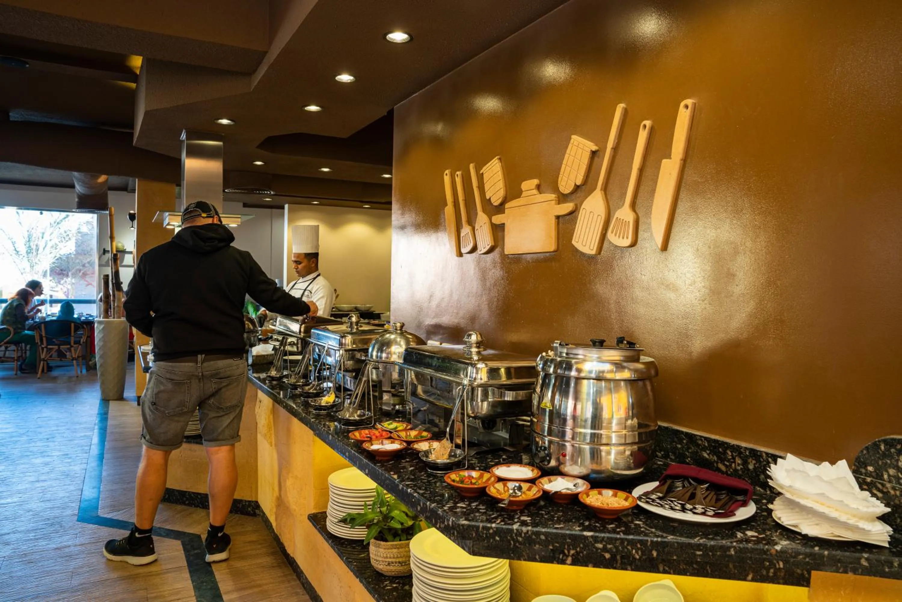 Restaurant/places to eat in Al Dora Residence Suites Hurghada