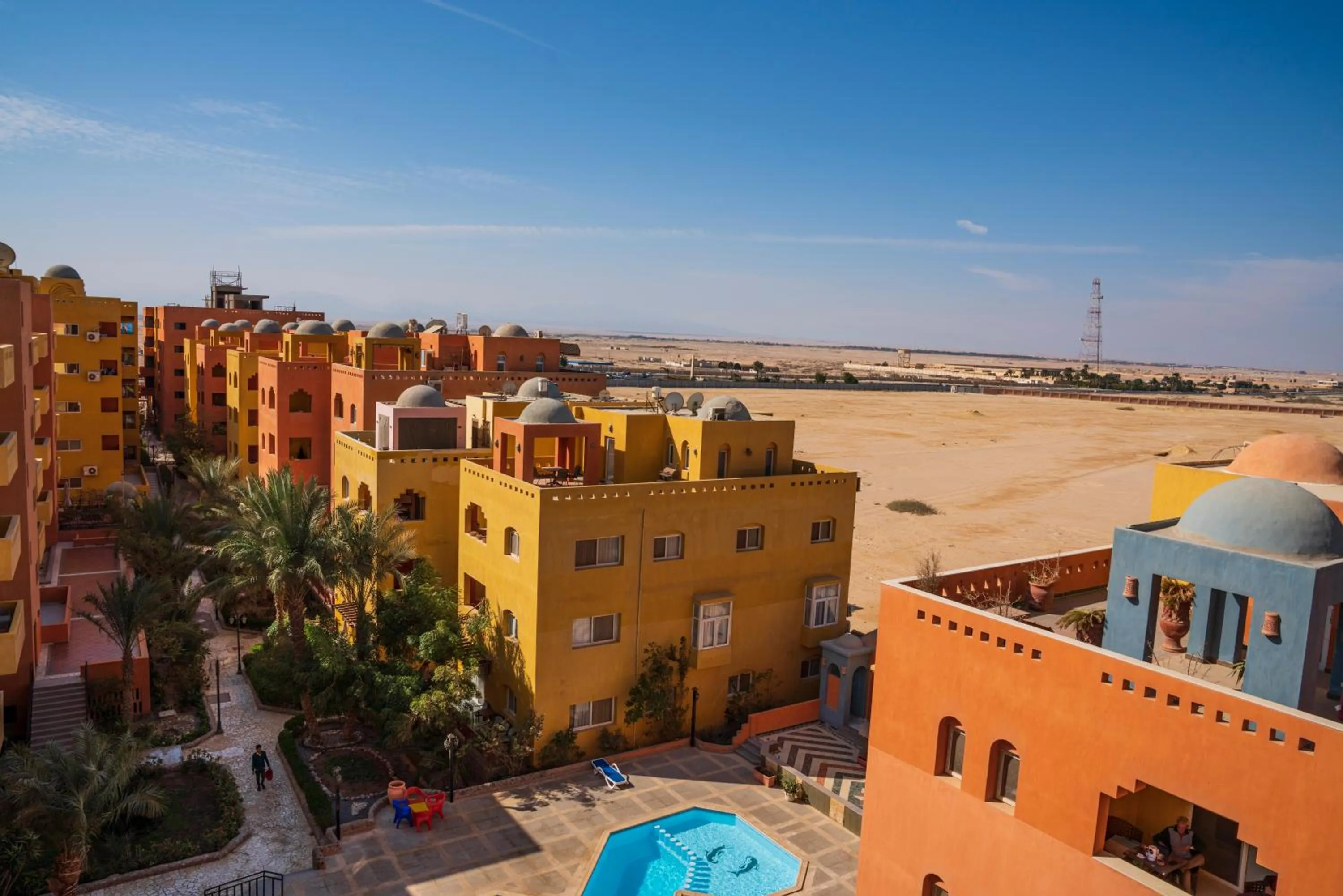 Property building in Al Dora Residence Suites Hurghada