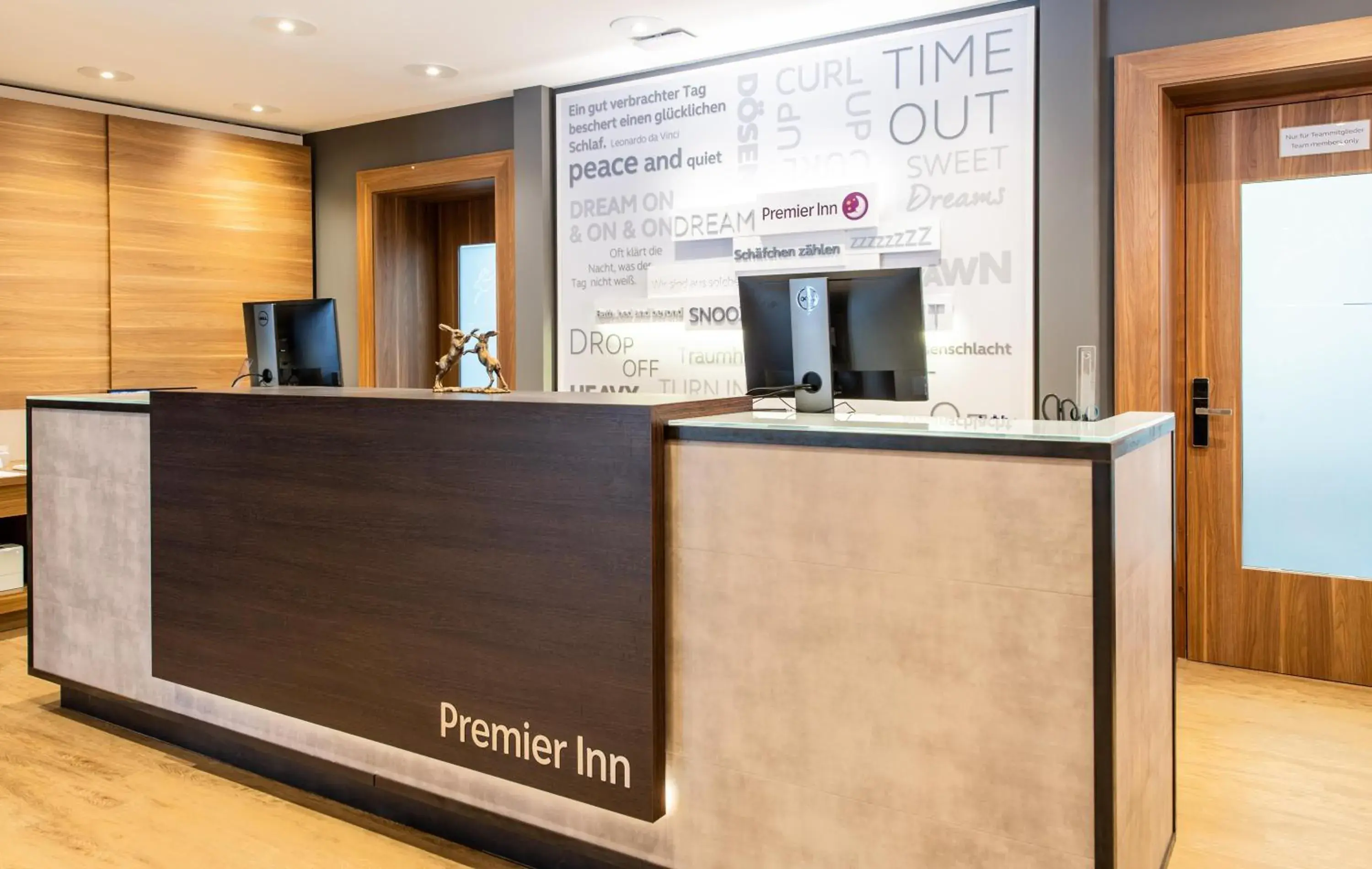 Lobby or reception in Premier Inn Passau Weisser Hase Lobby or reception in Premier Inn Passau Weisser Hase