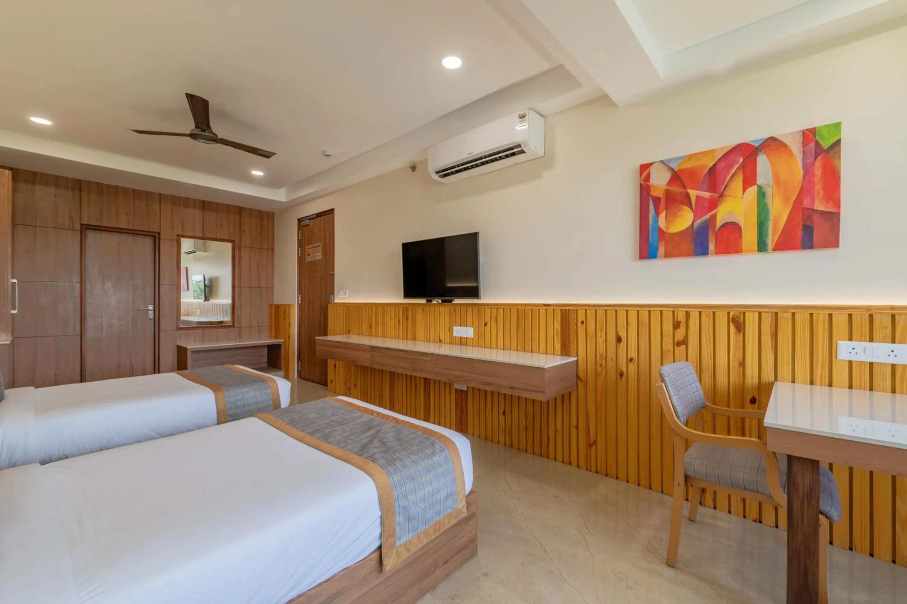 Bed in Hotel Highway King Bagru