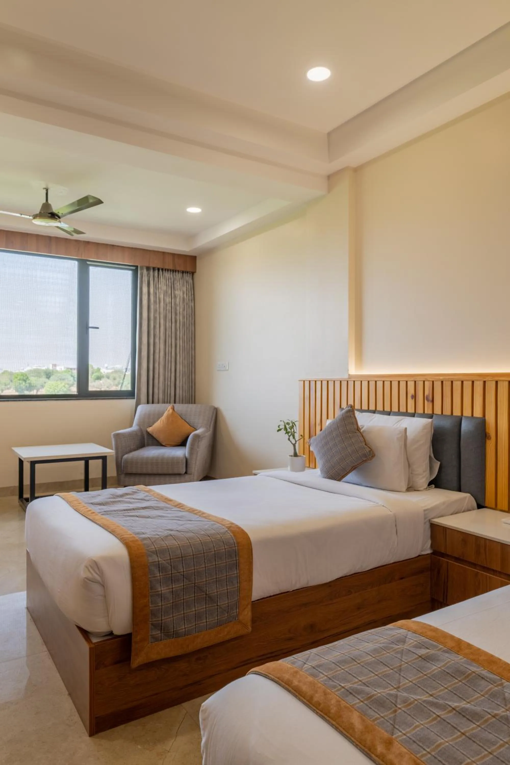 Bed in Hotel Highway King Bagru