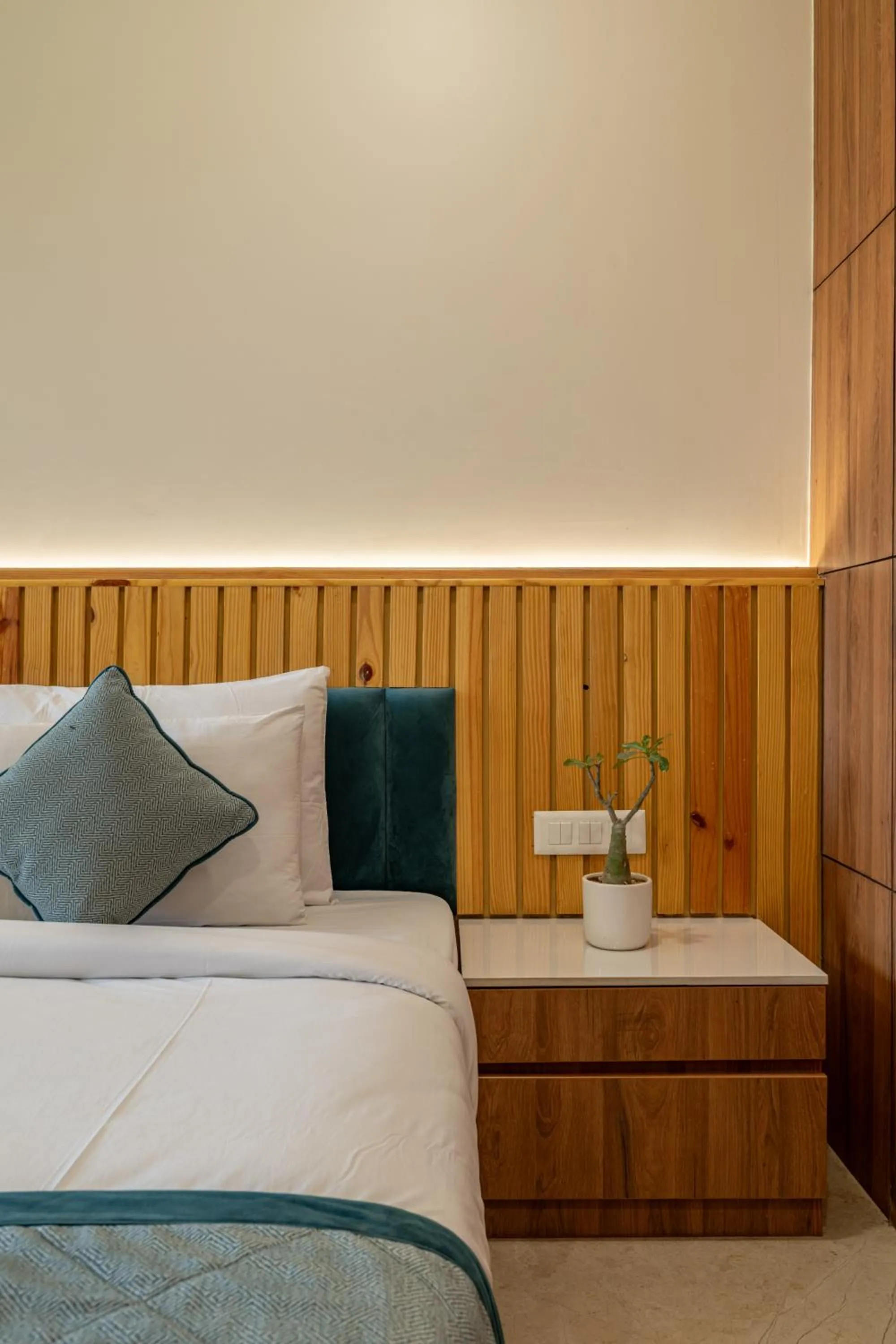 Bed in Hotel Highway King Bagru