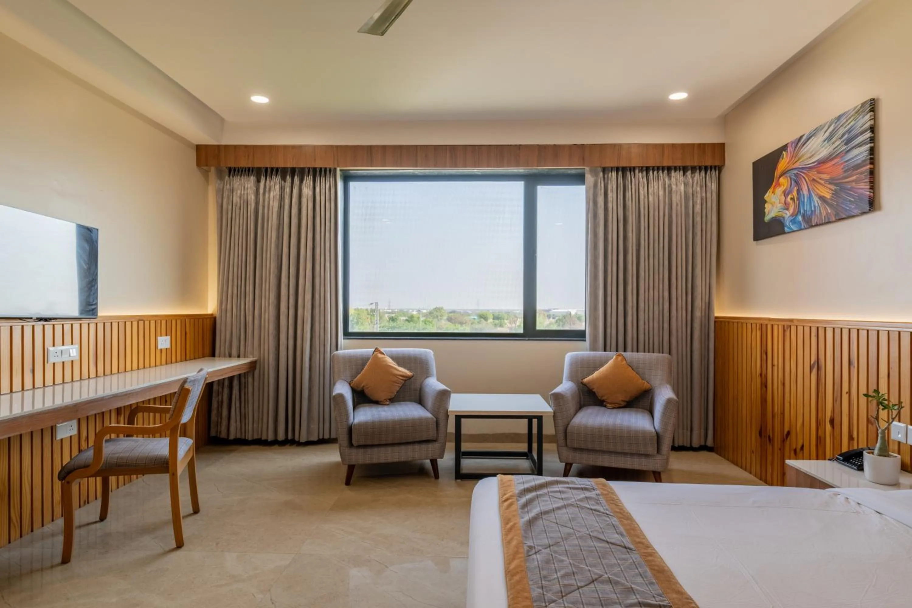 Bed in Hotel Highway King Bagru