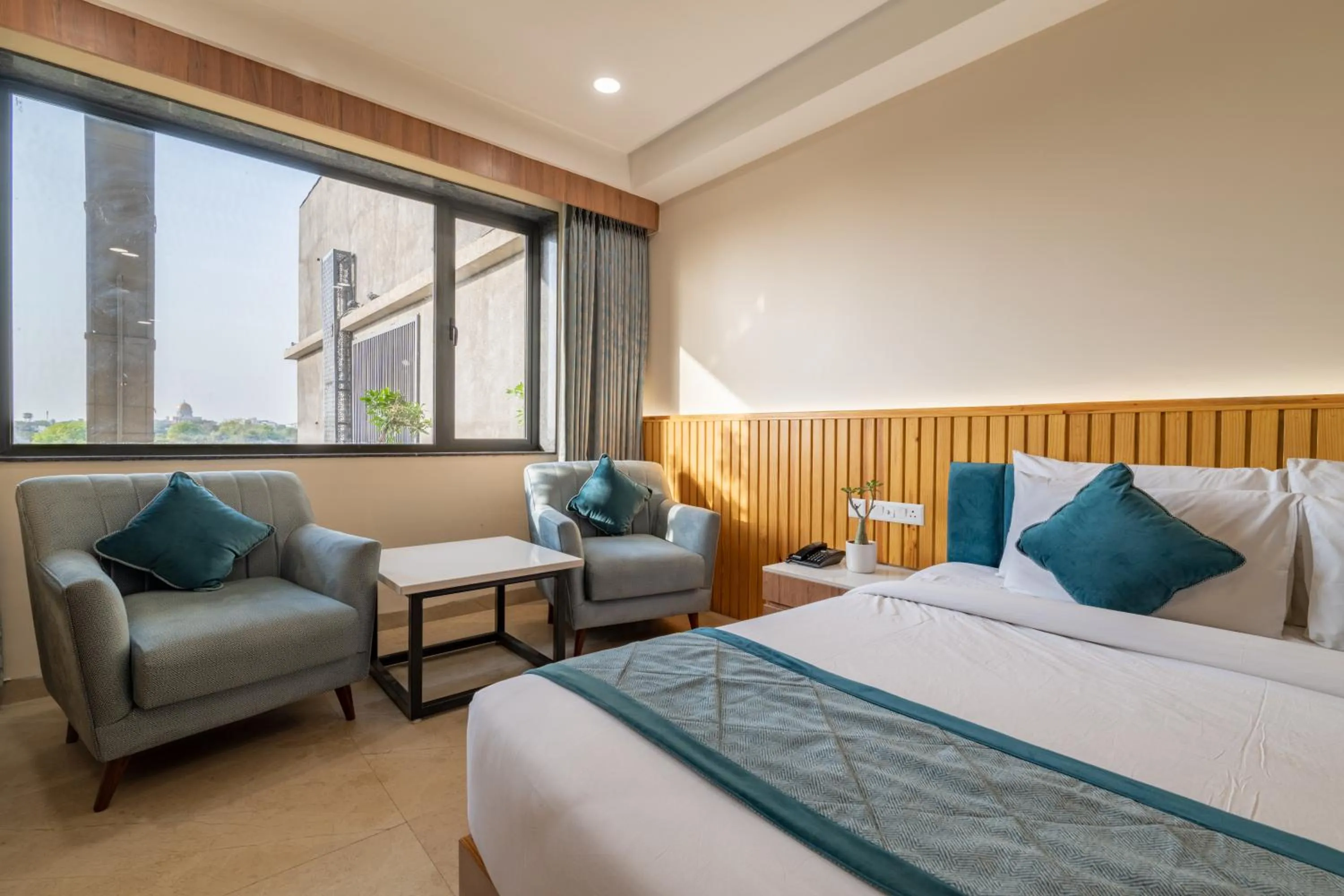 Bed in Hotel Highway King Bagru