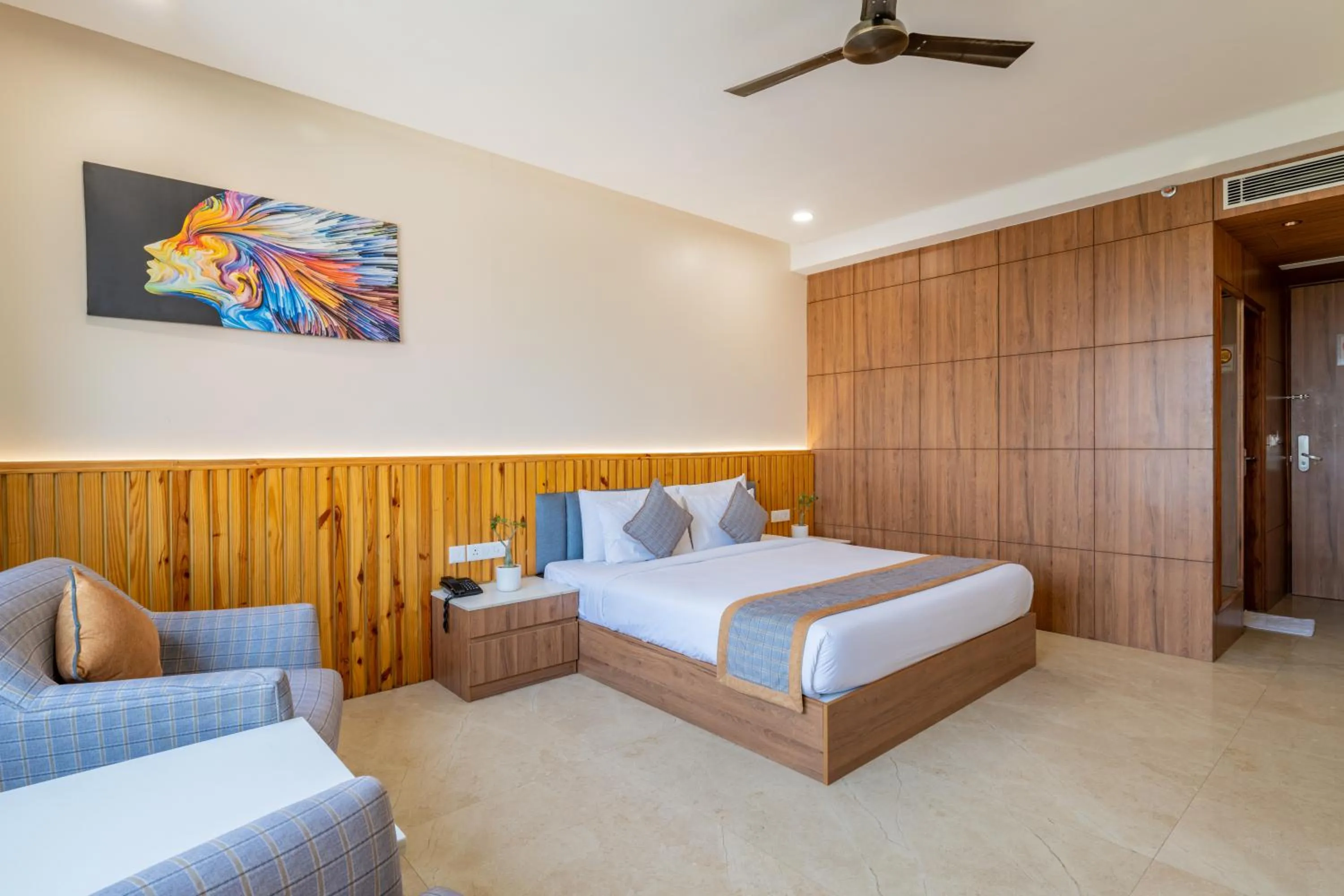 Bed in Hotel Highway King Bagru