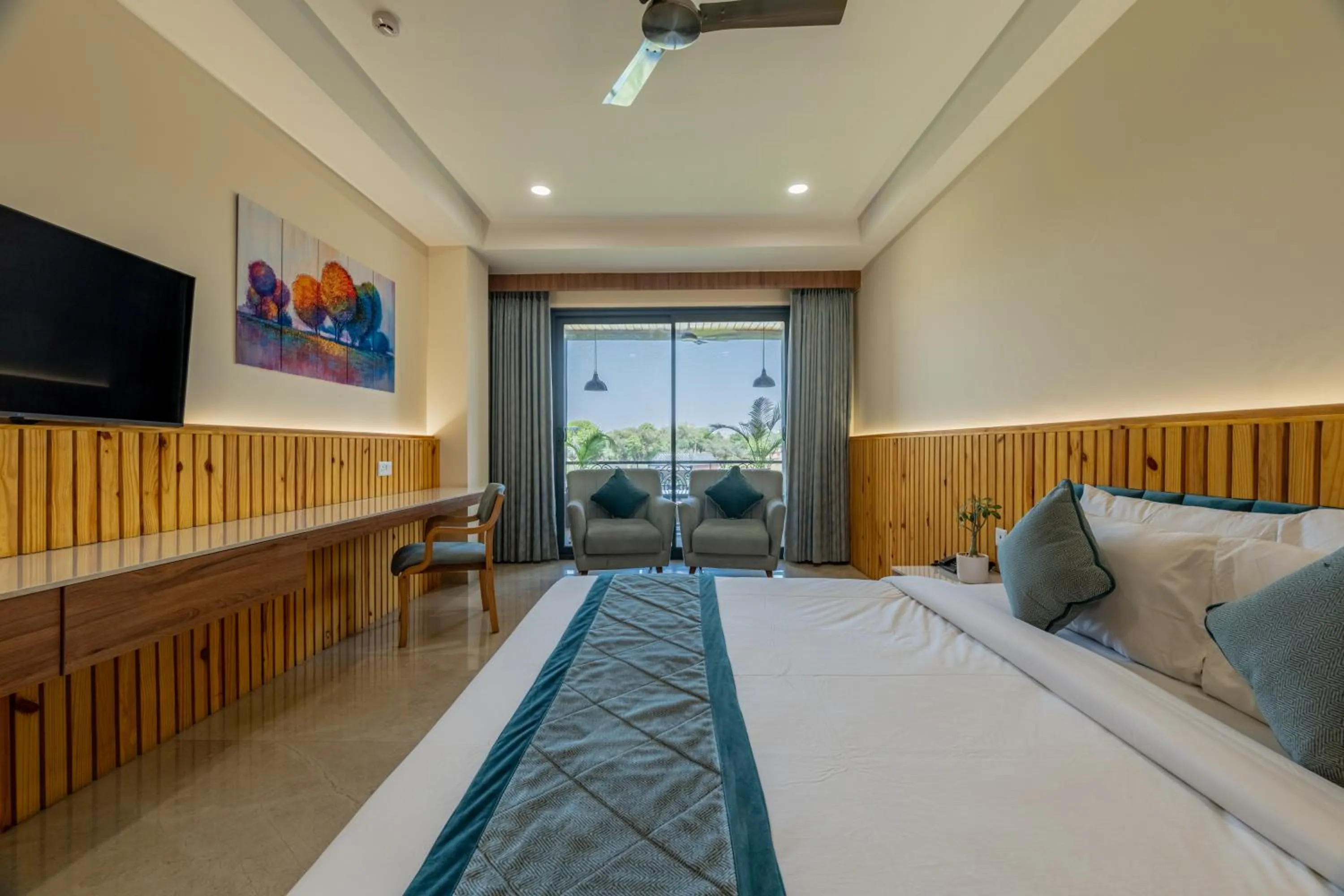 Bed in Hotel Highway King Bagru