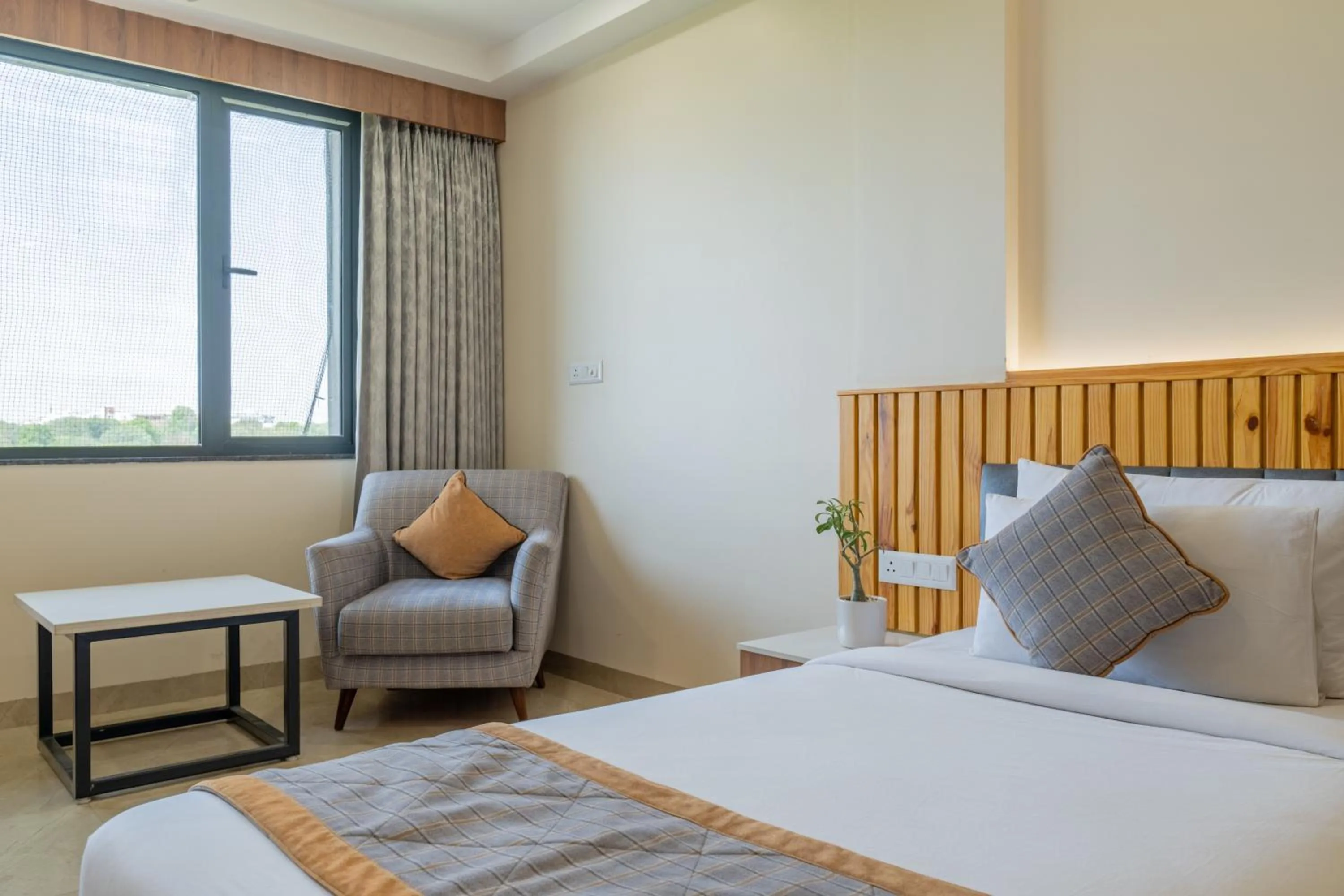 Bed in Hotel Highway King Bagru