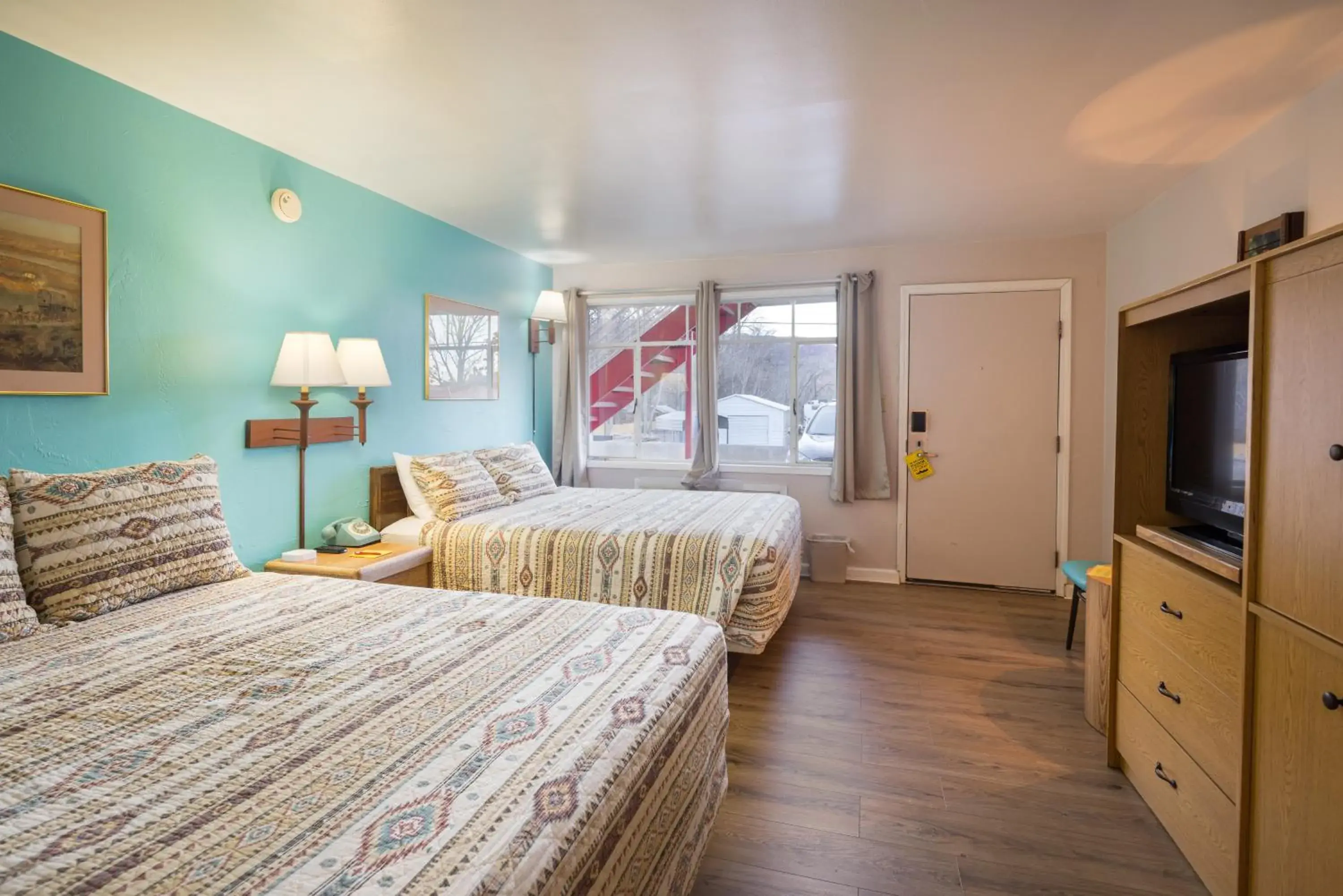 Double Room in Apache Motel Double Room in Apache Motel