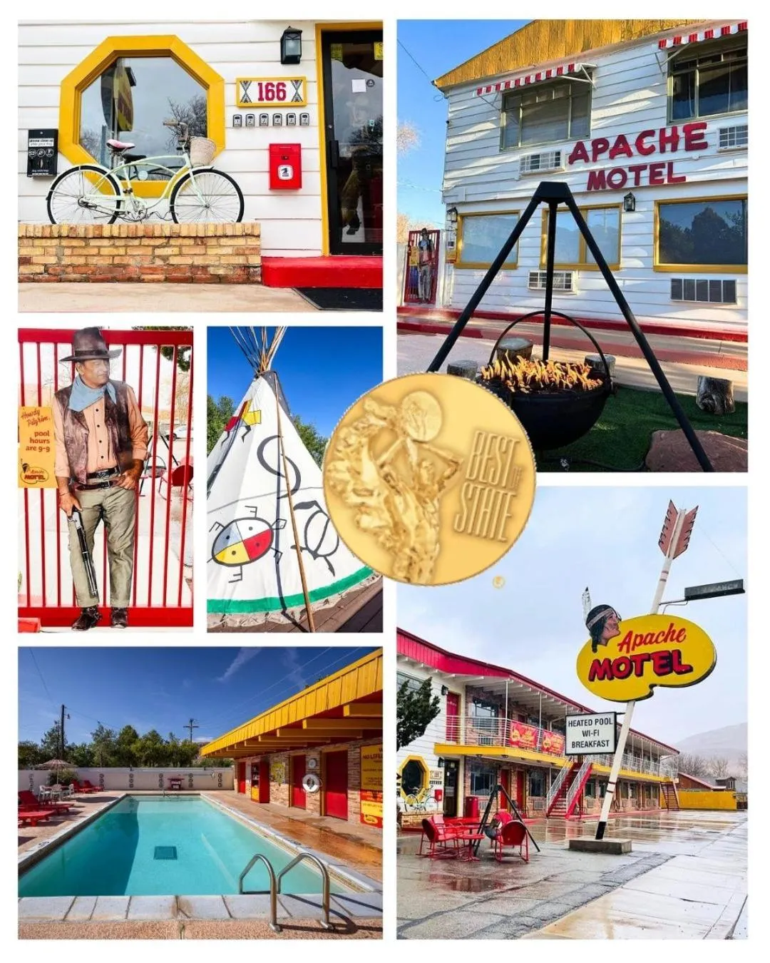 Property building in Apache Motel