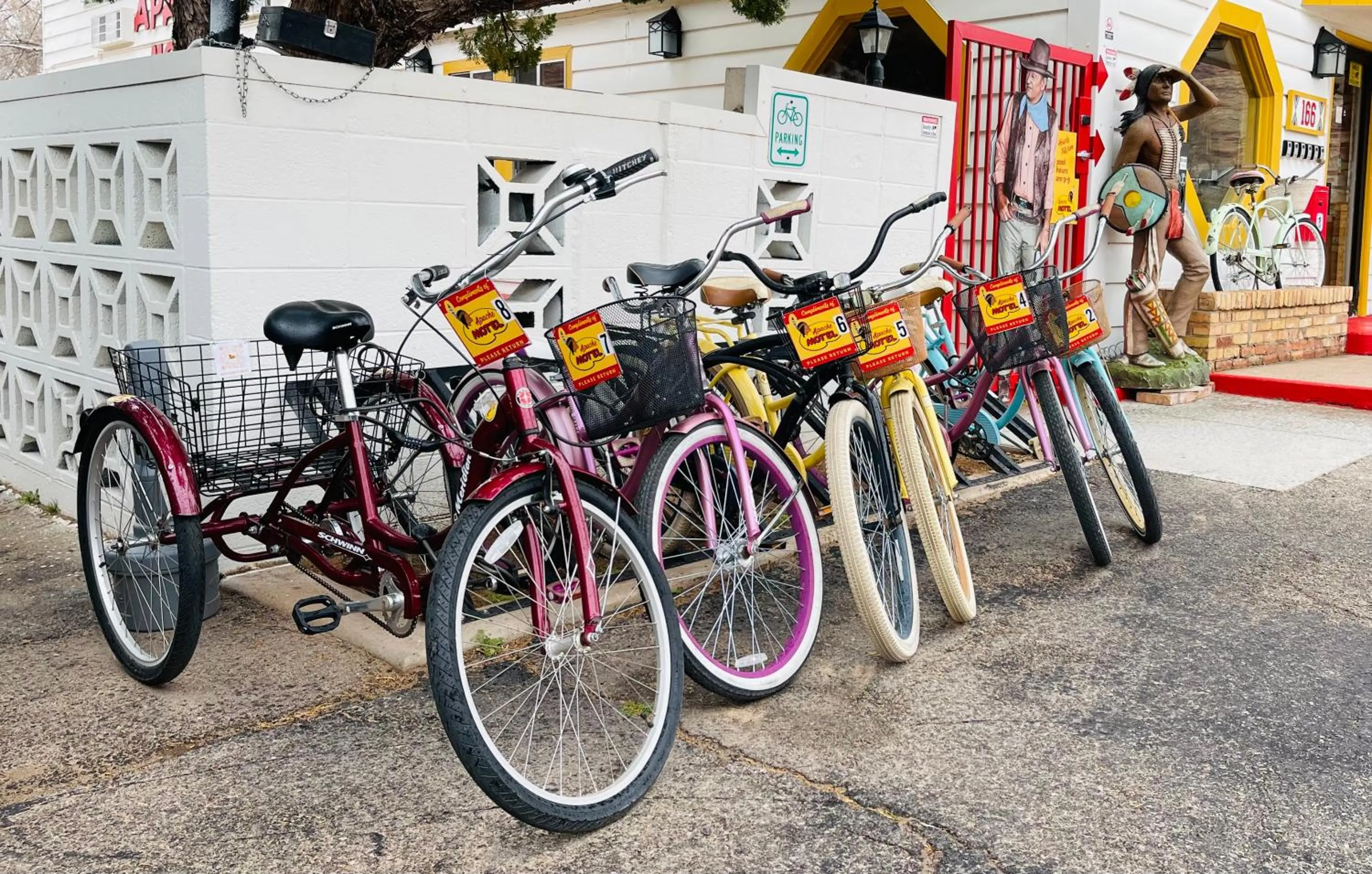 Cycling in Apache Motel