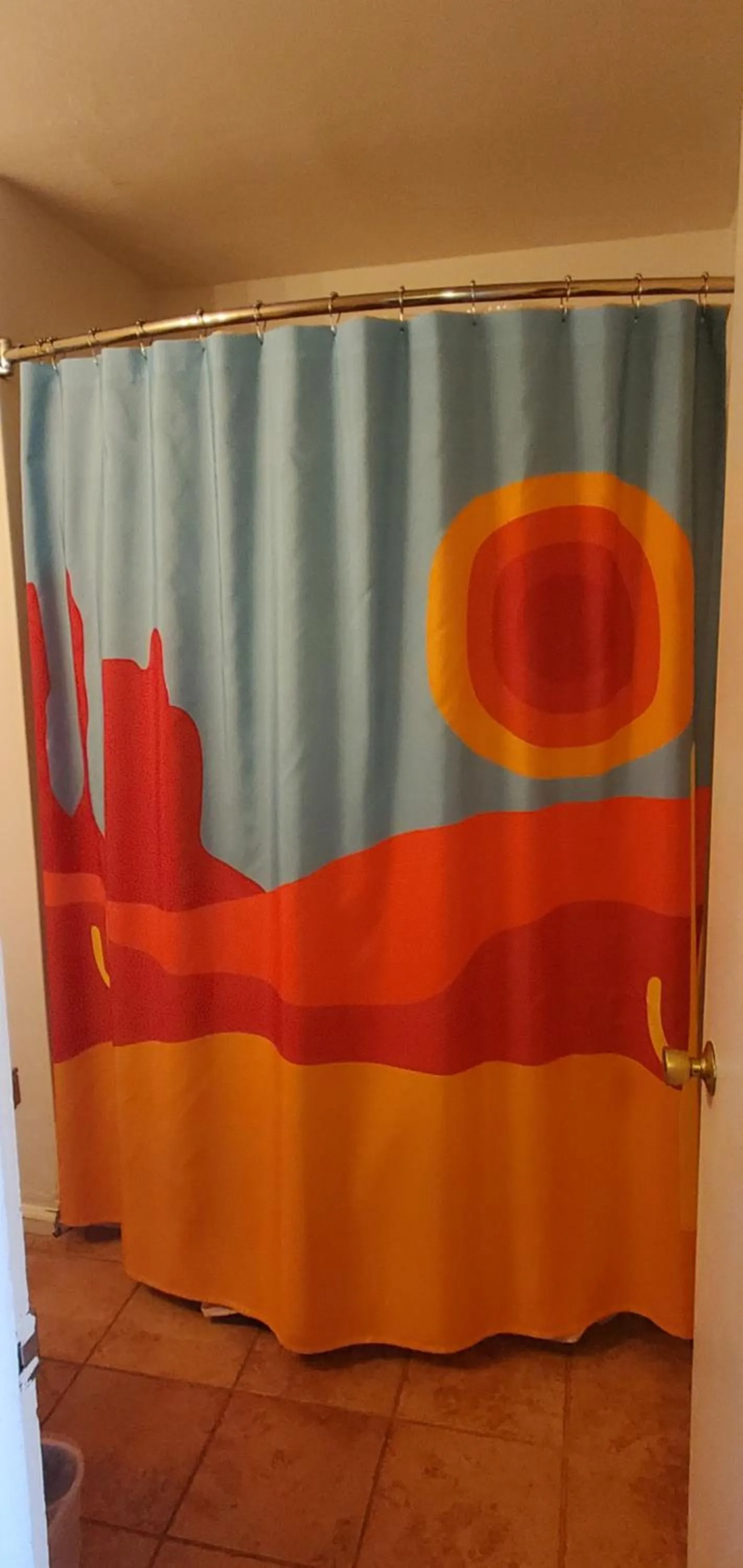 Bathroom in Apache Motel