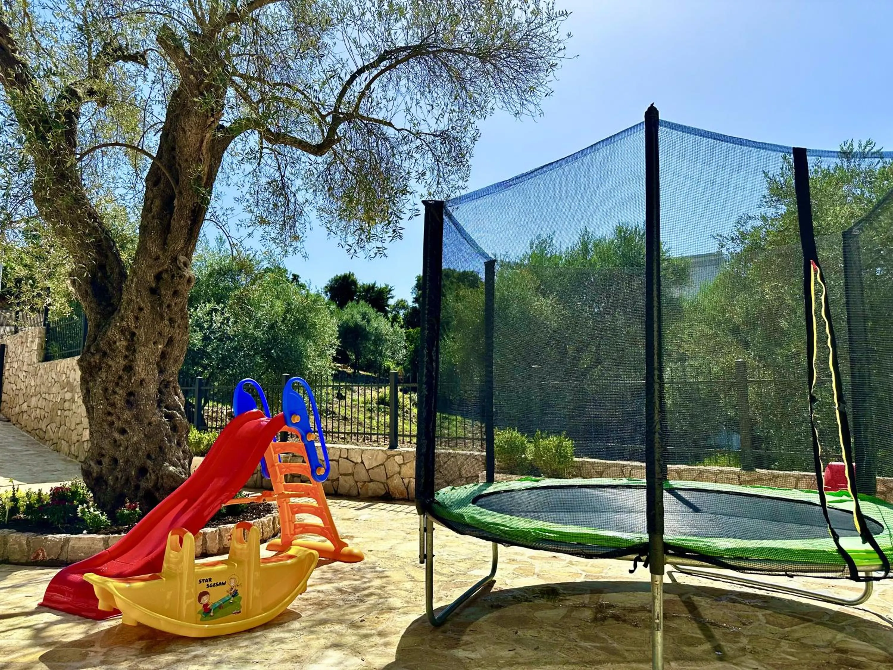 Children play ground in Akhdar Apartments