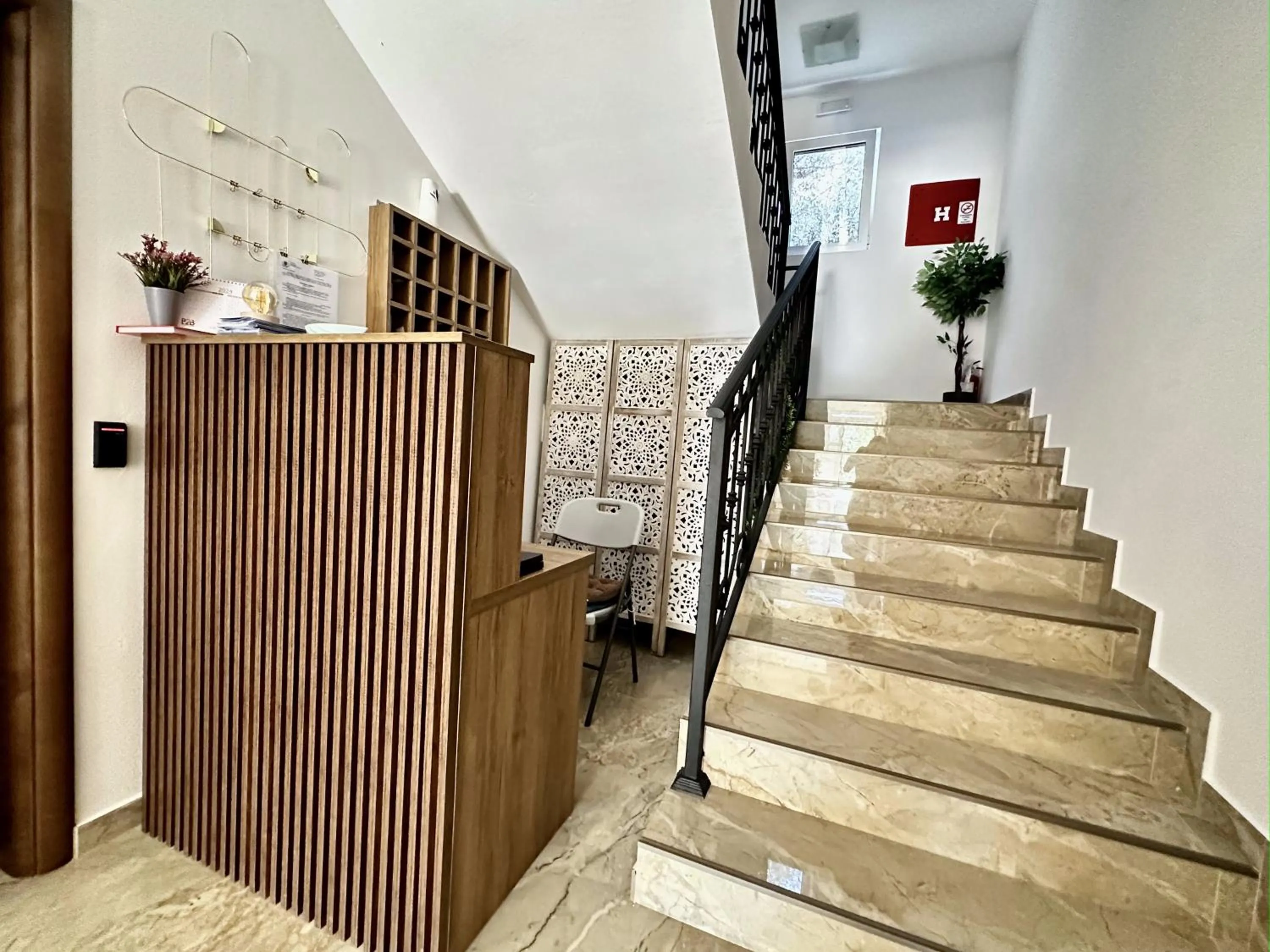 Lobby or reception in Akhdar Apartments