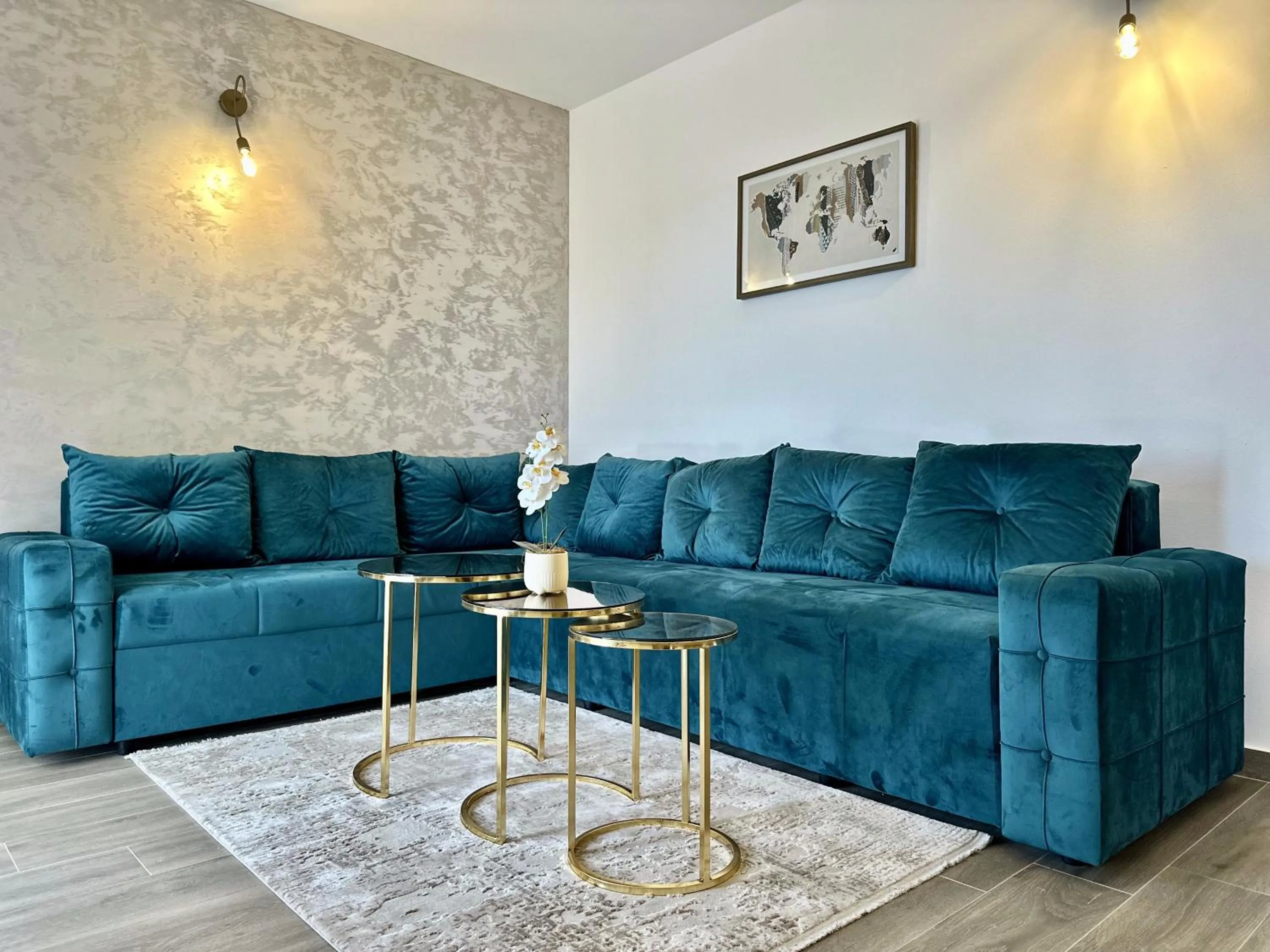 Living room in Akhdar Apartments