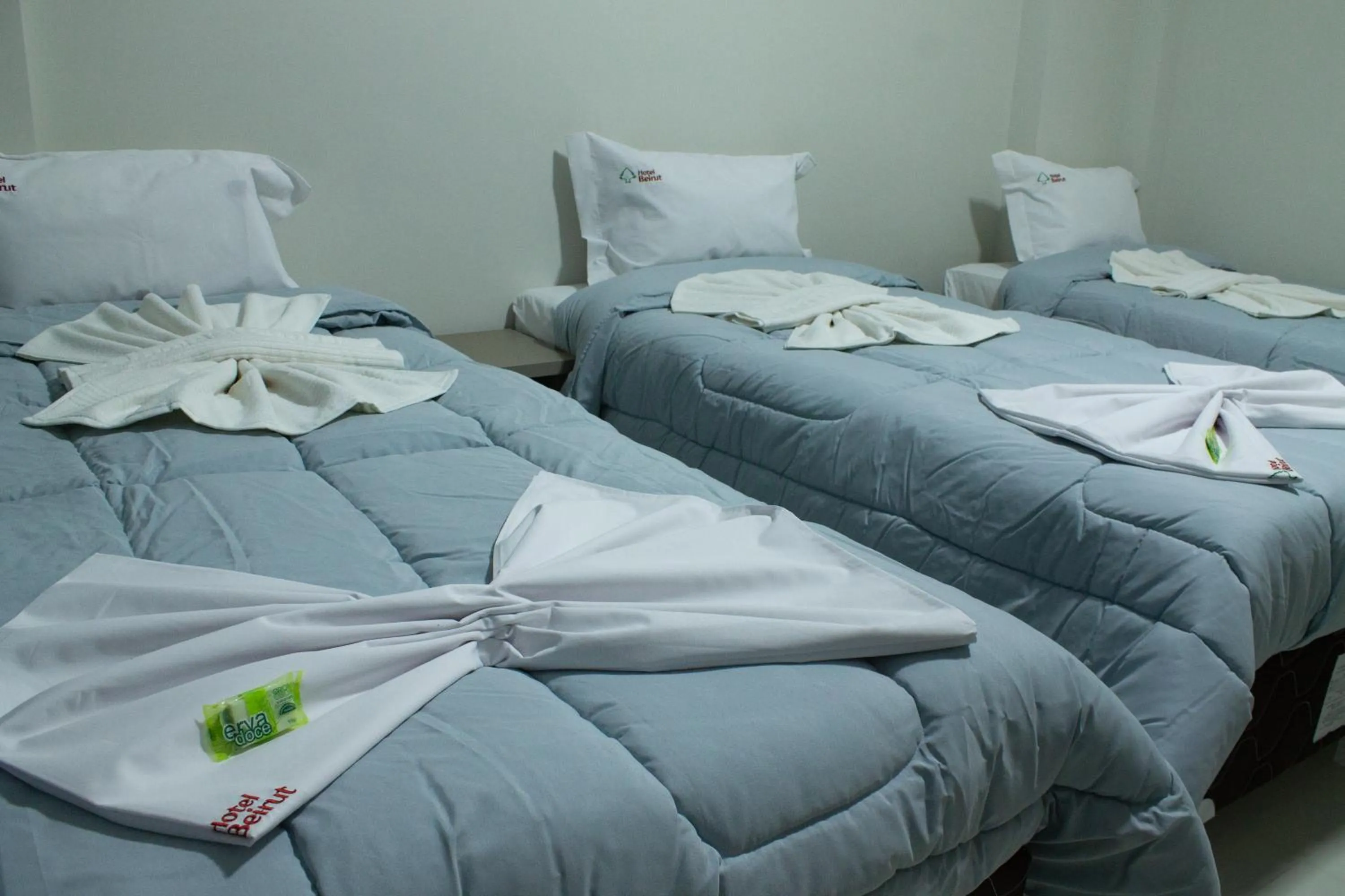 Bed in Hotel Beirut