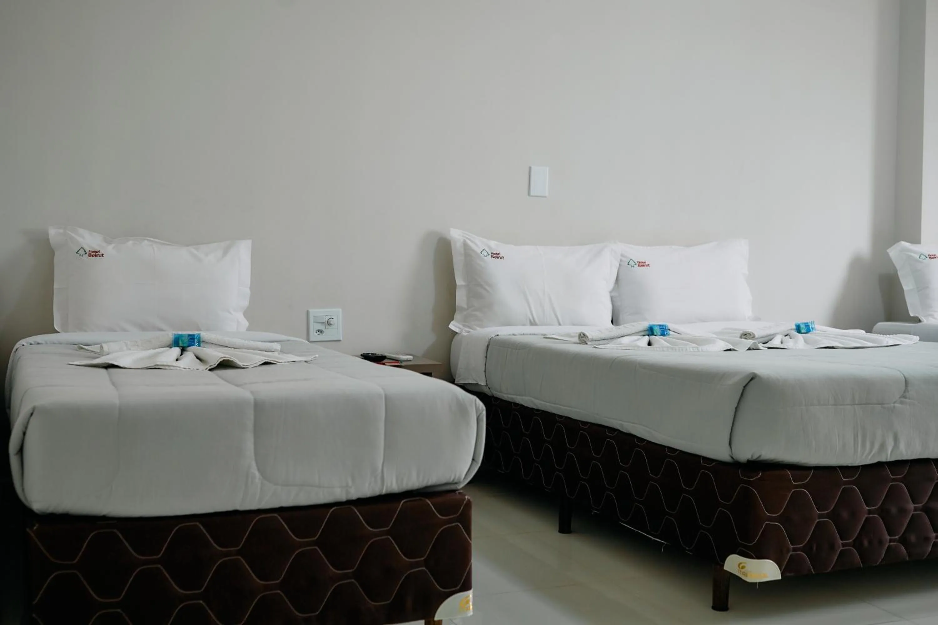 Bed in Hotel Beirut