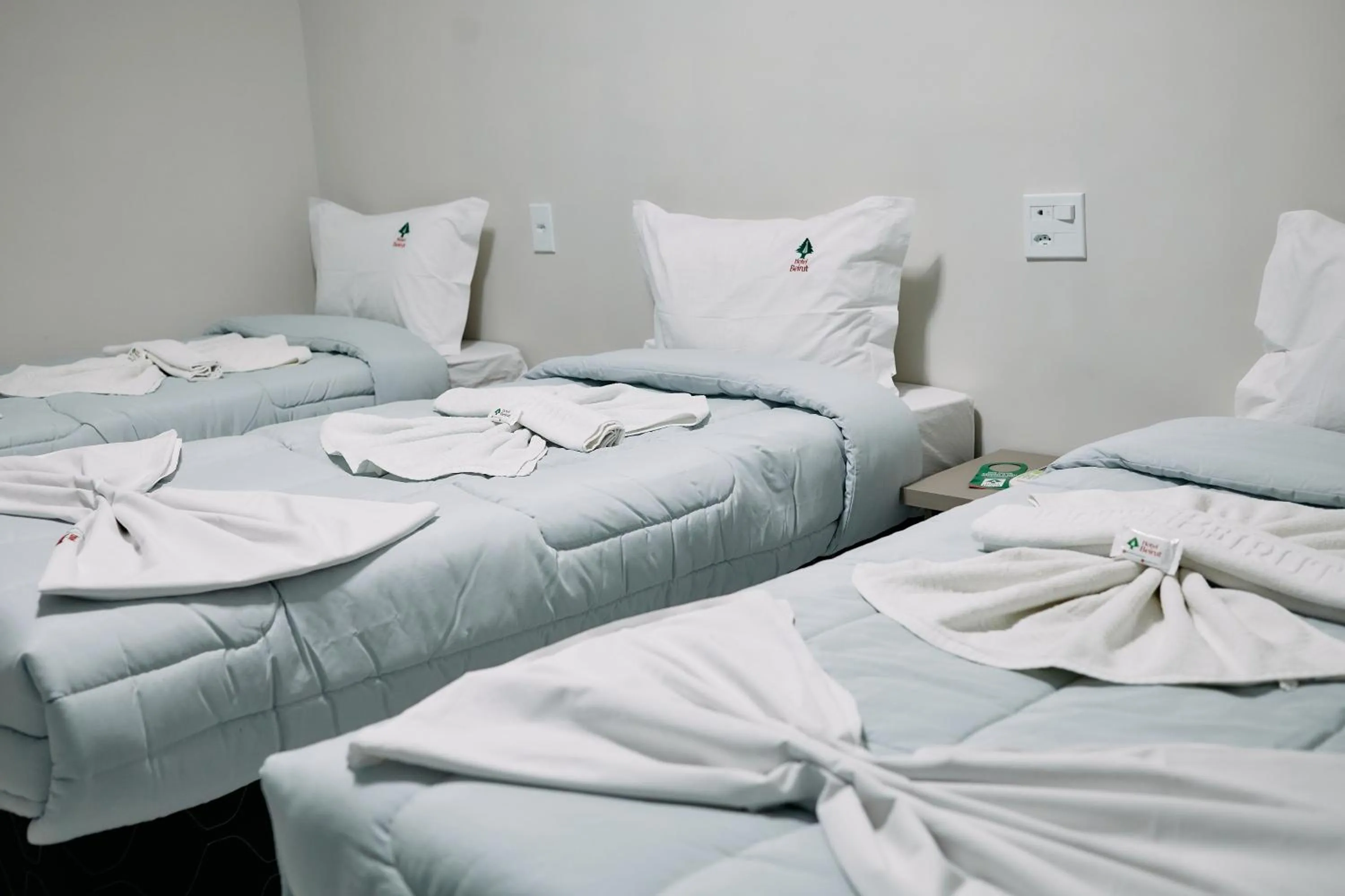 Bed in Hotel Beirut