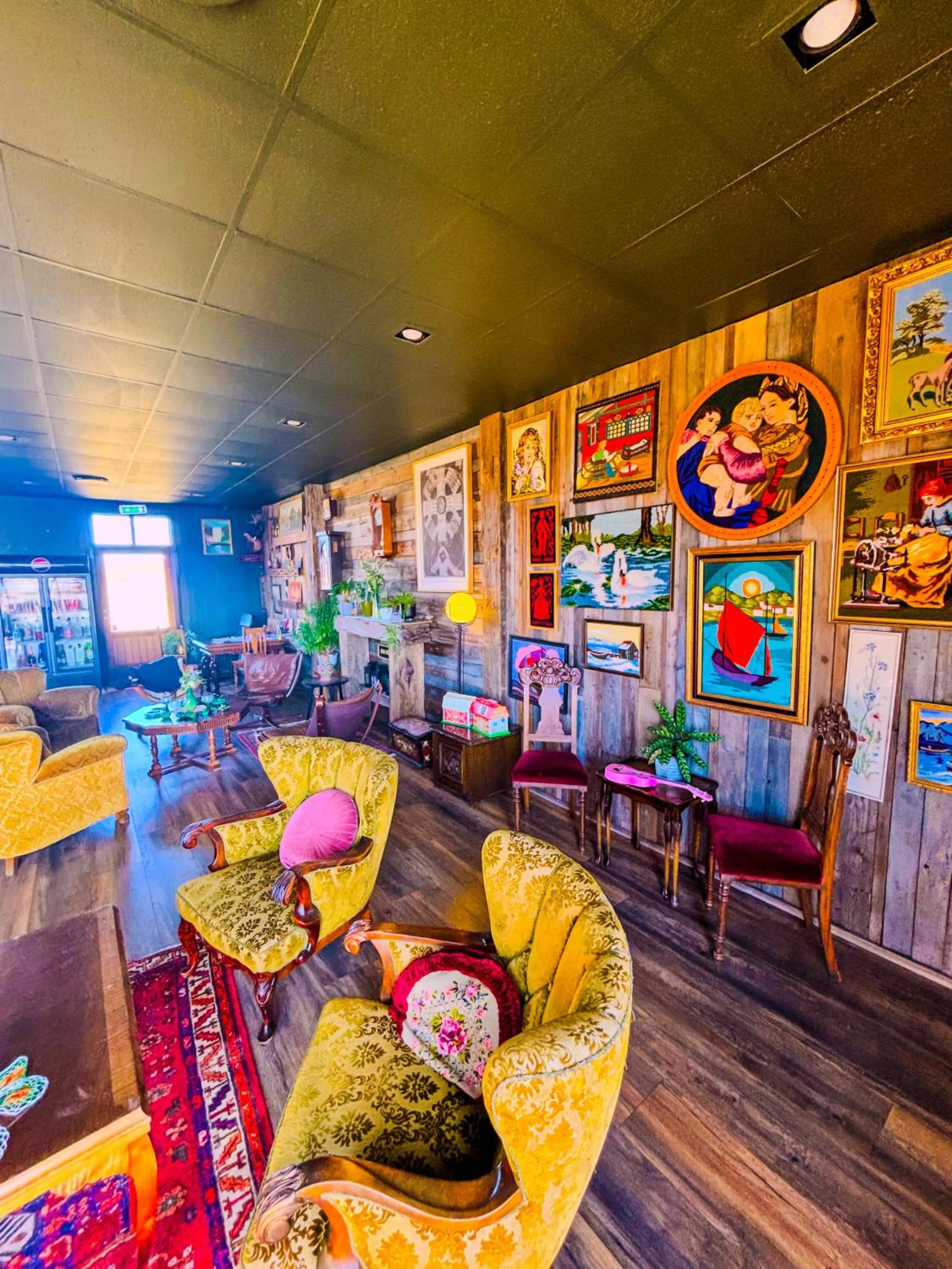 Lobby or reception in Hotel Brú countryside